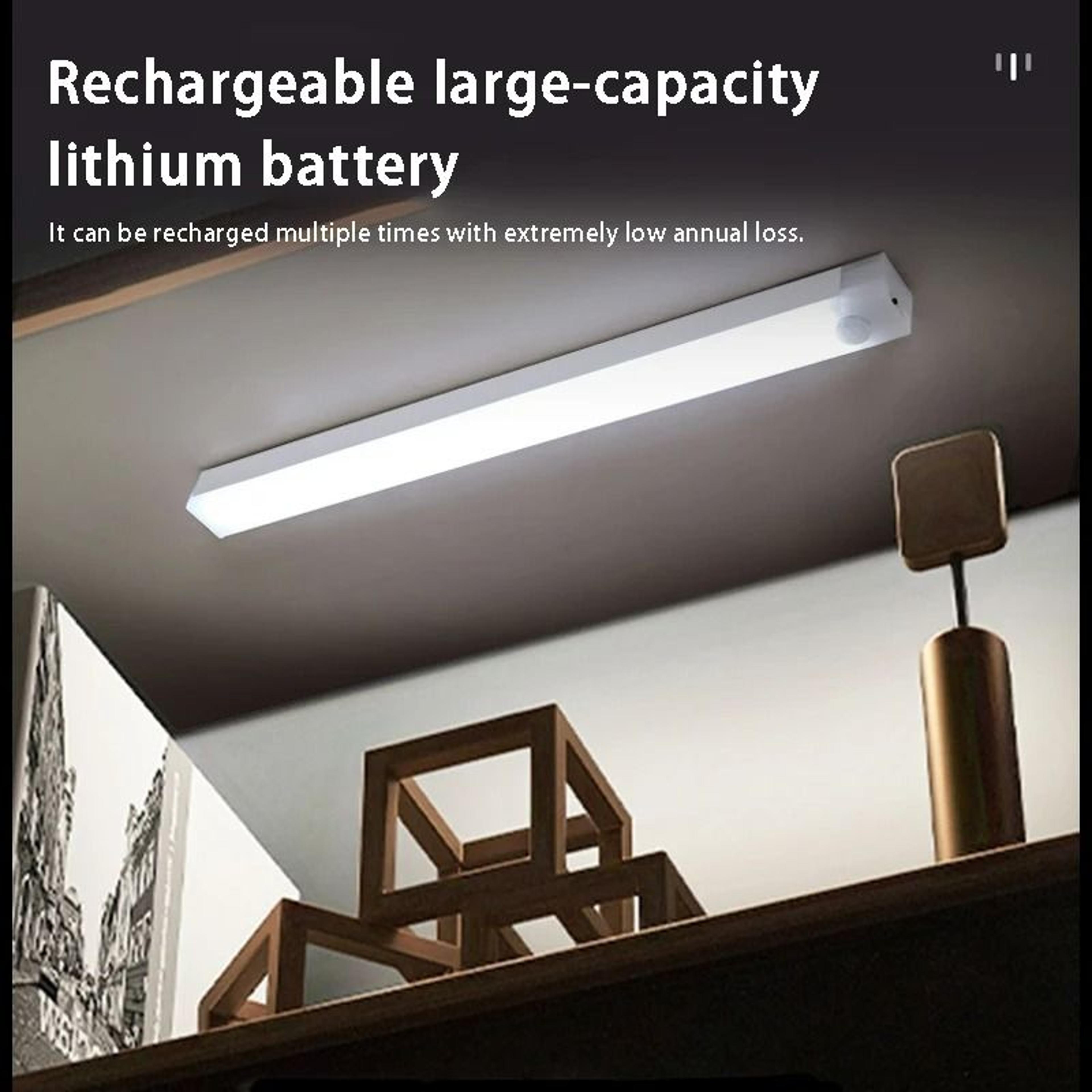 Rechargeable LED Motion Sensor Under Cabinet Light Magnetic Wall Bar Lamp 3