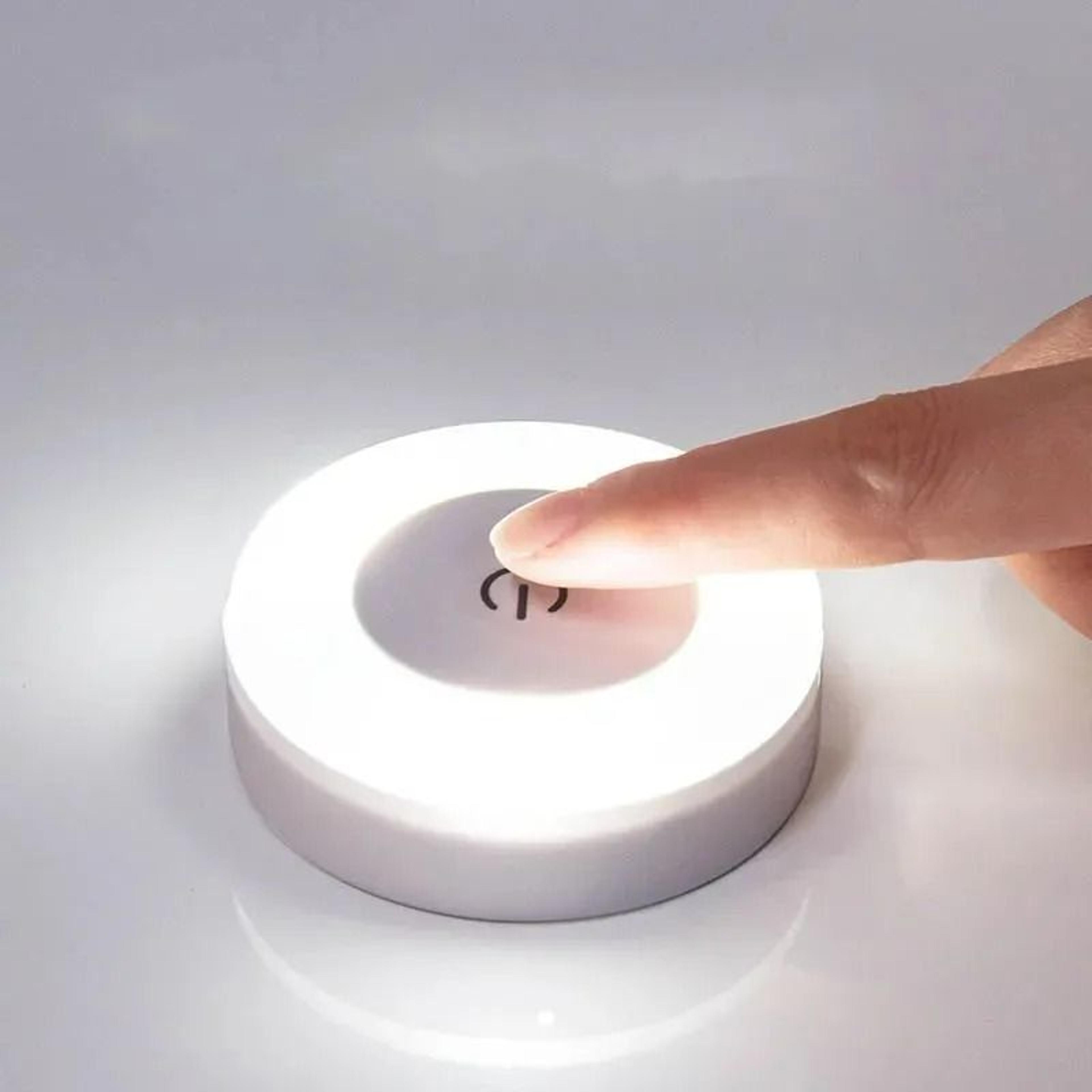 Portable USB Rechargeable LED Wall Sconce Touch Control Bedside Night Light 8
