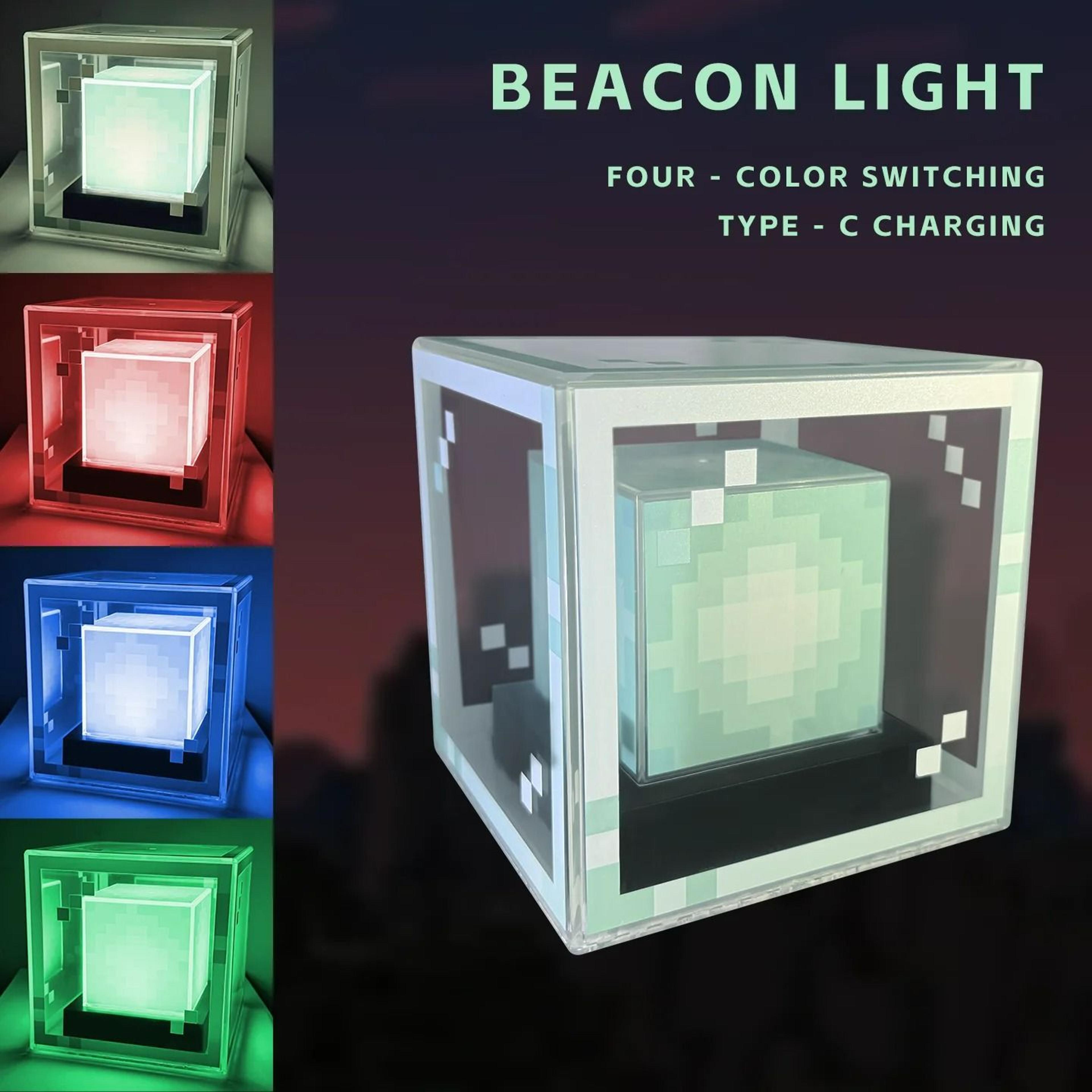 PixelStyle Beacon Lamp Desktop Night Light Game Setup Atmosphere Ornament 4