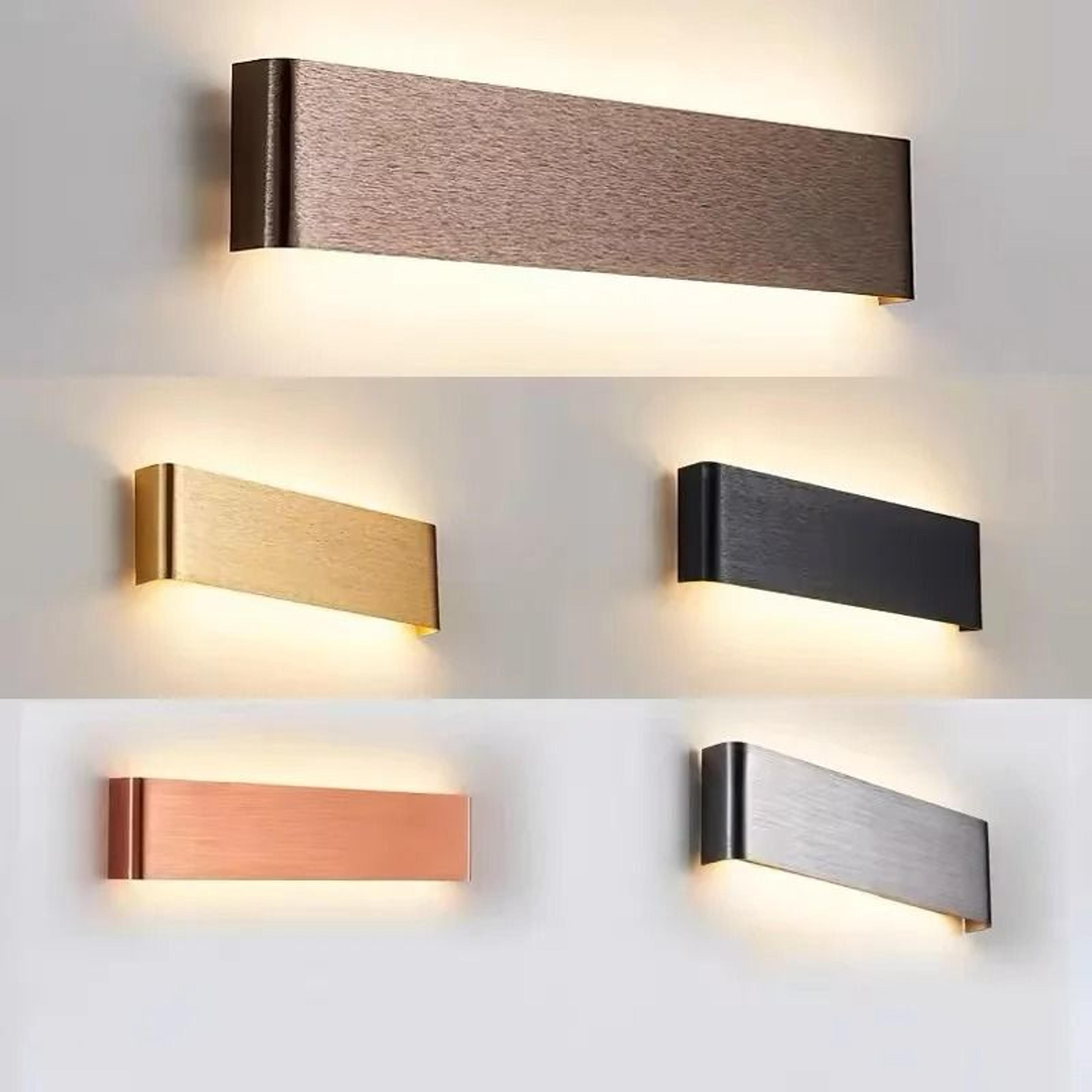 modern led indoor wall sconce fixture decorative linear wall lamp
