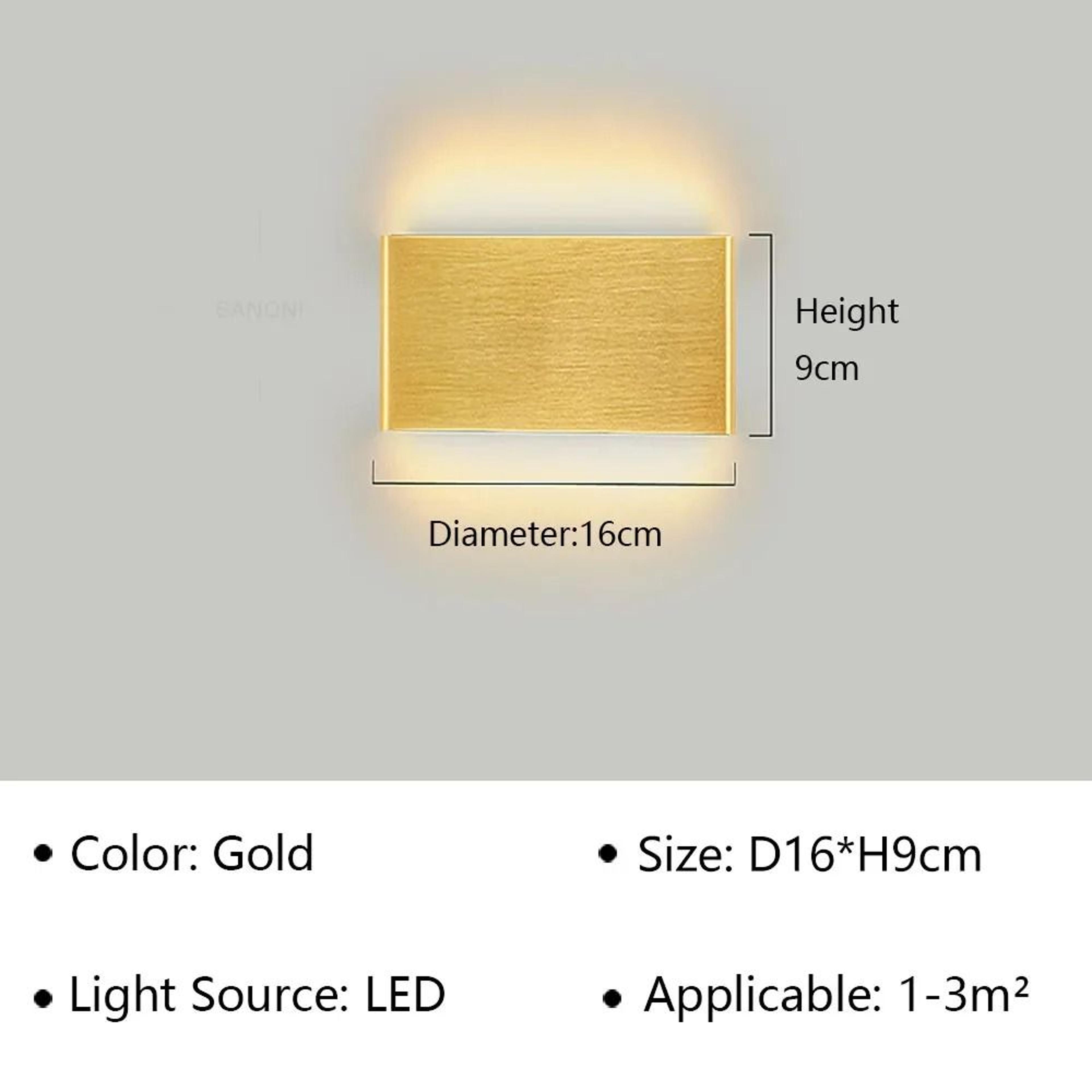 Modern LED Indoor Wall Sconce Fixture Decorative Linear Wall Lamp 9