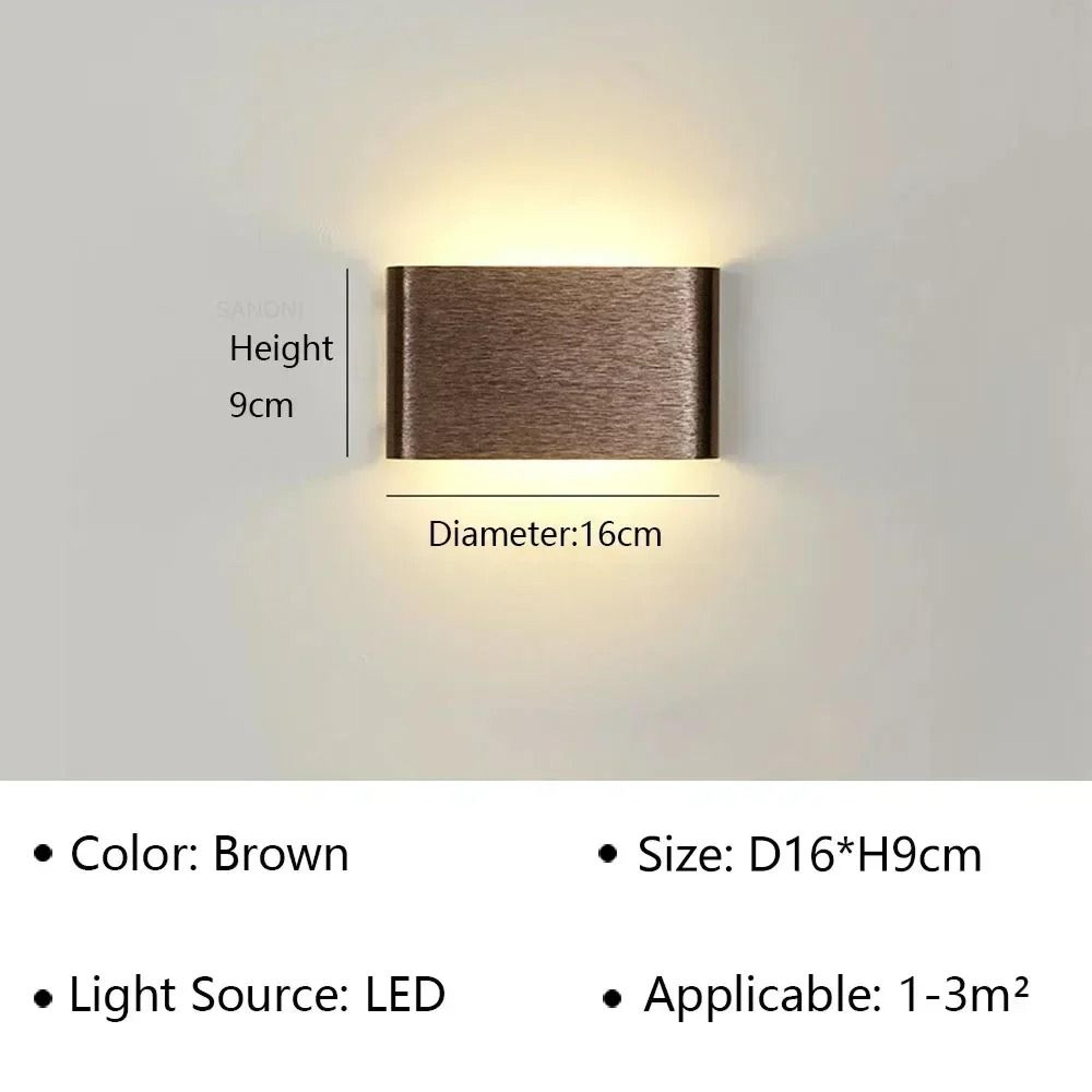 Modern LED Indoor Wall Sconce Fixture Decorative Linear Wall Lamp 10