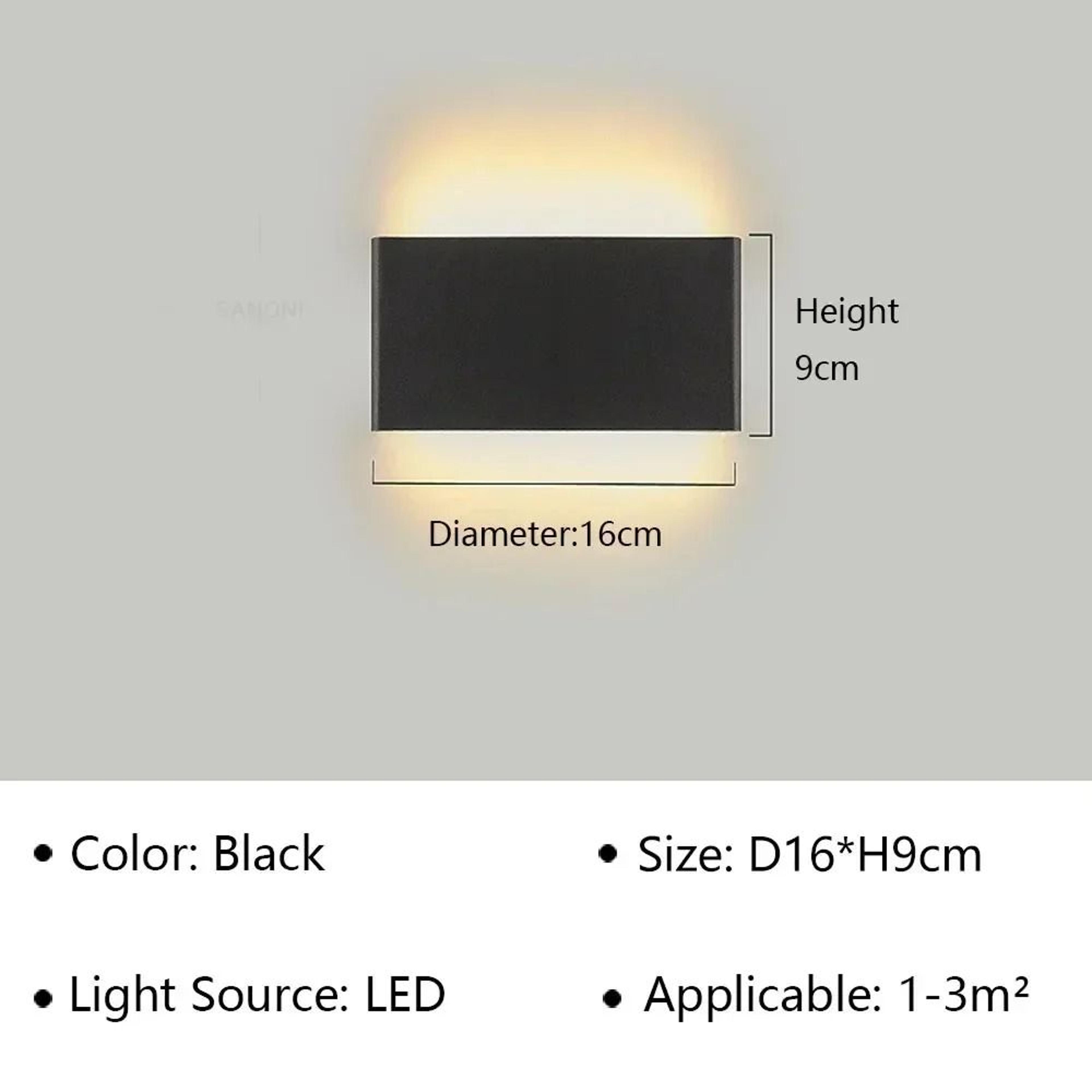 Modern LED Indoor Wall Sconce Fixture Decorative Linear Wall Lamp 8