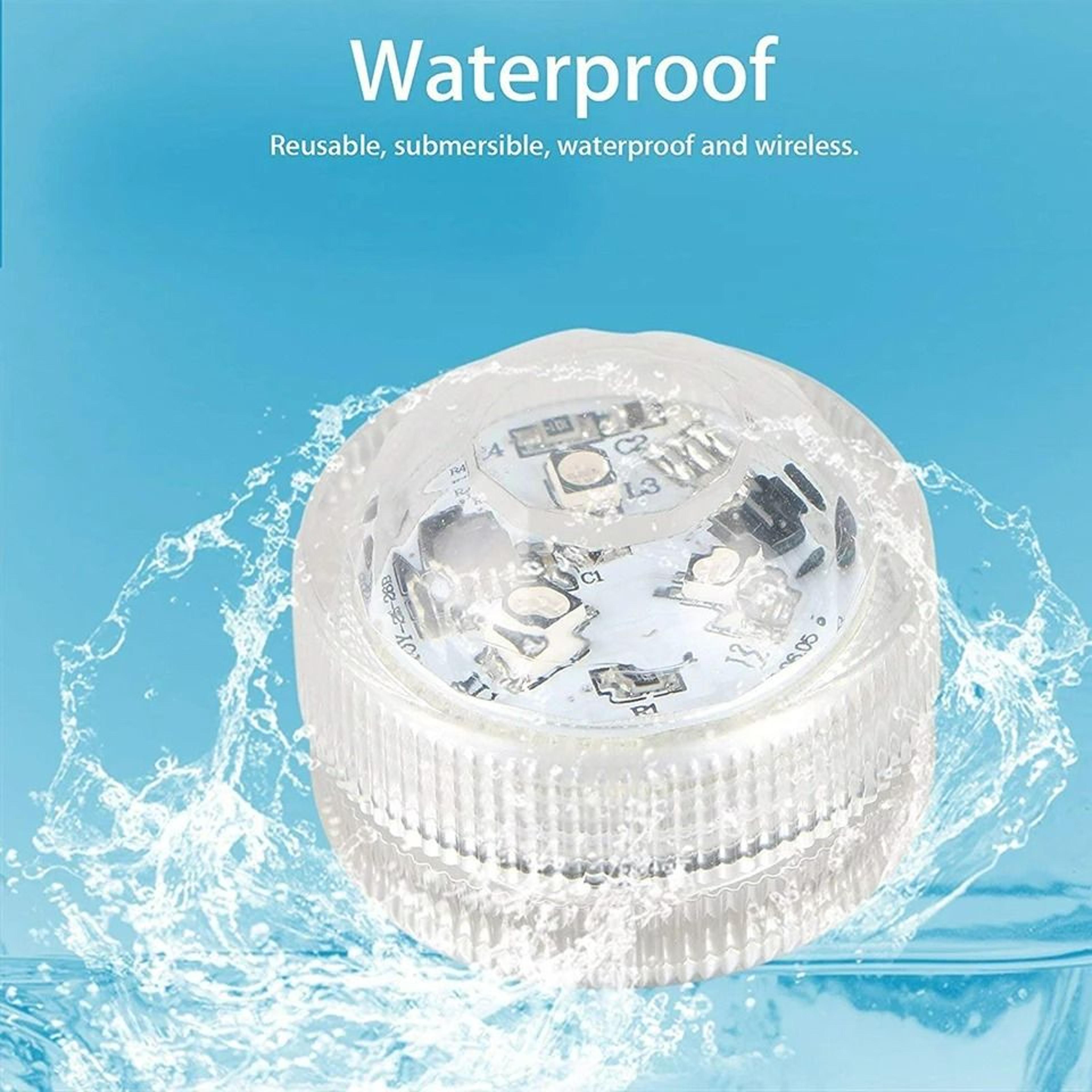 Submersible RGB LED Underwater Light Set With Remote Control 2