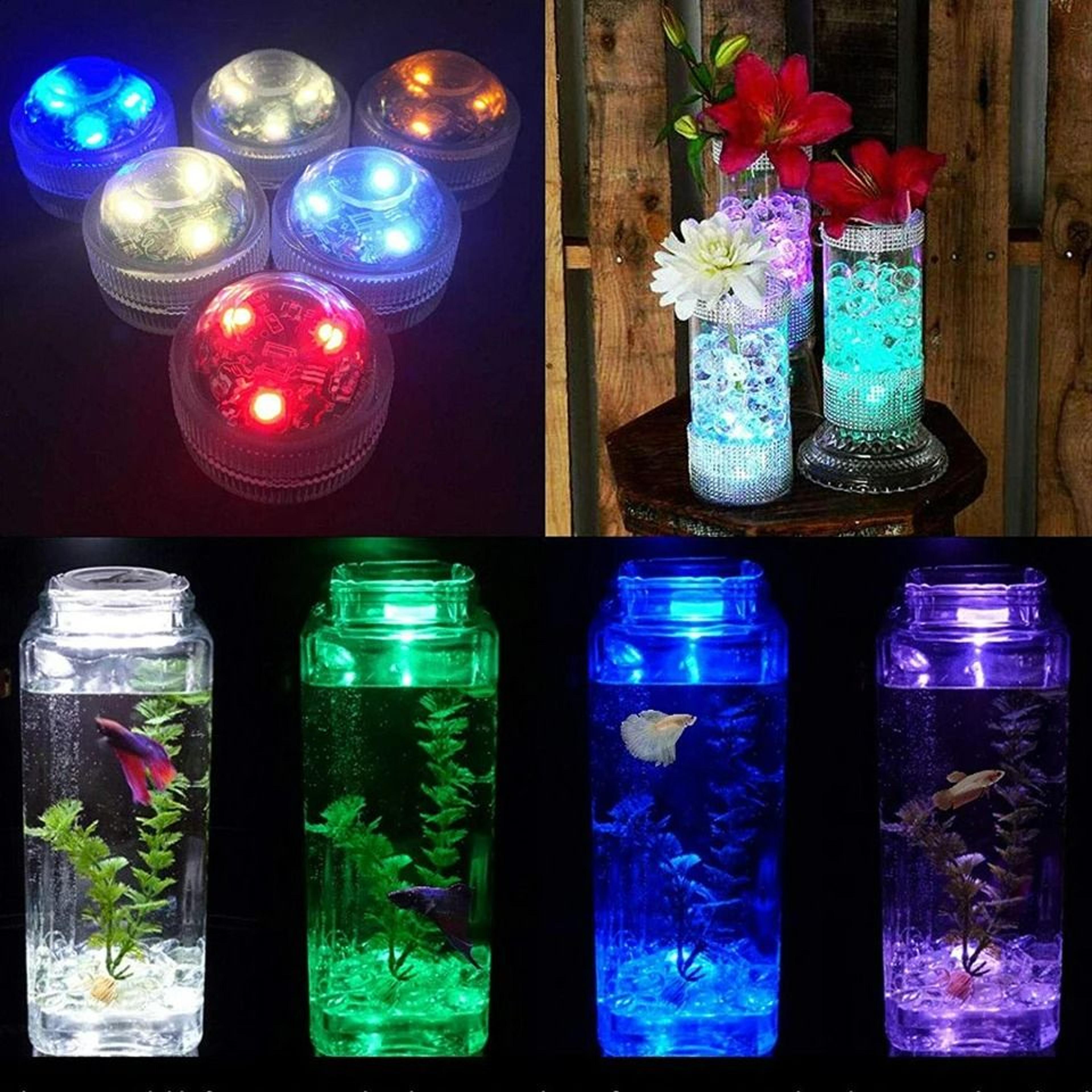 Submersible RGB LED Underwater Light Set With Remote Control 6