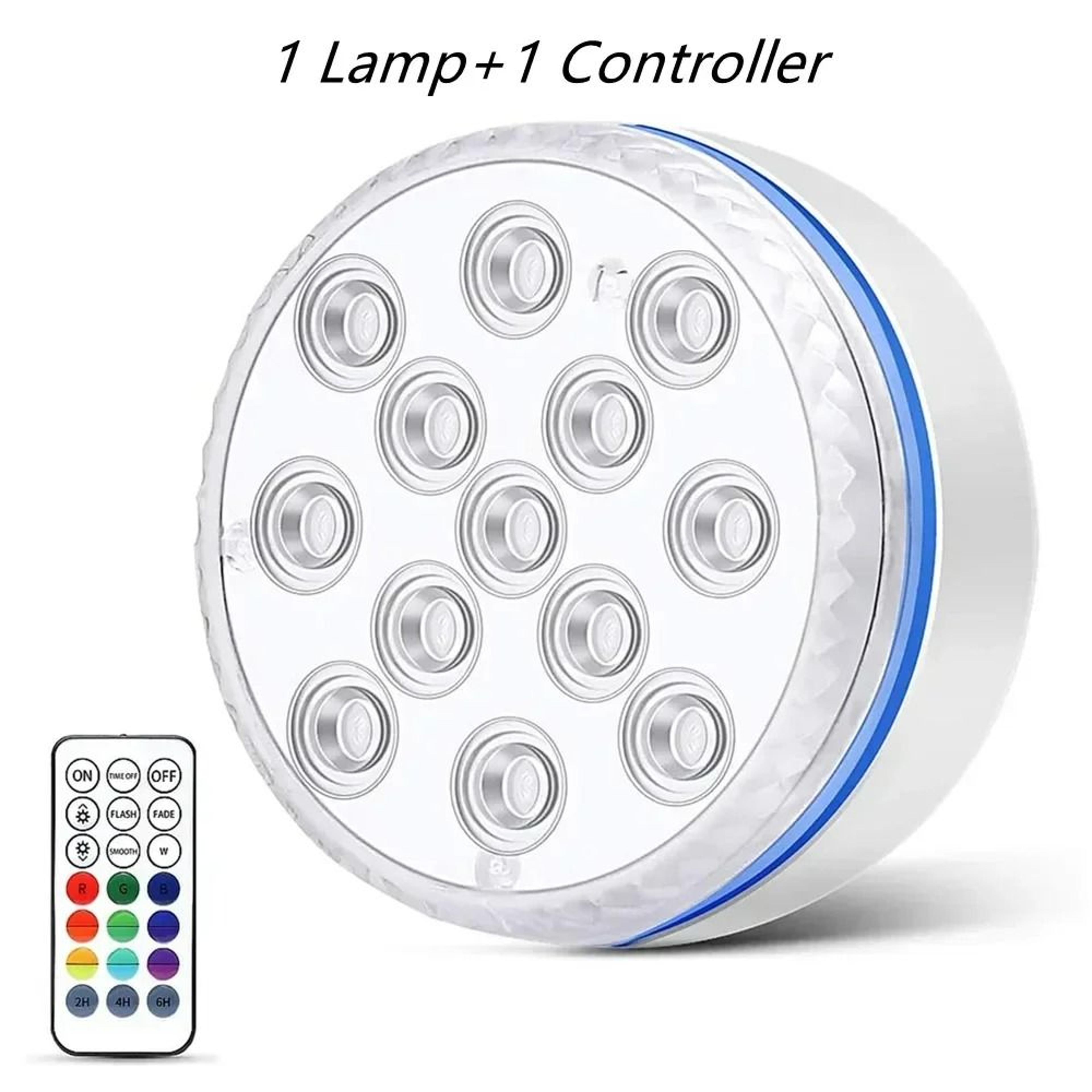 Updated Submersible 13LED Underwater Light Set With Remote Control 7