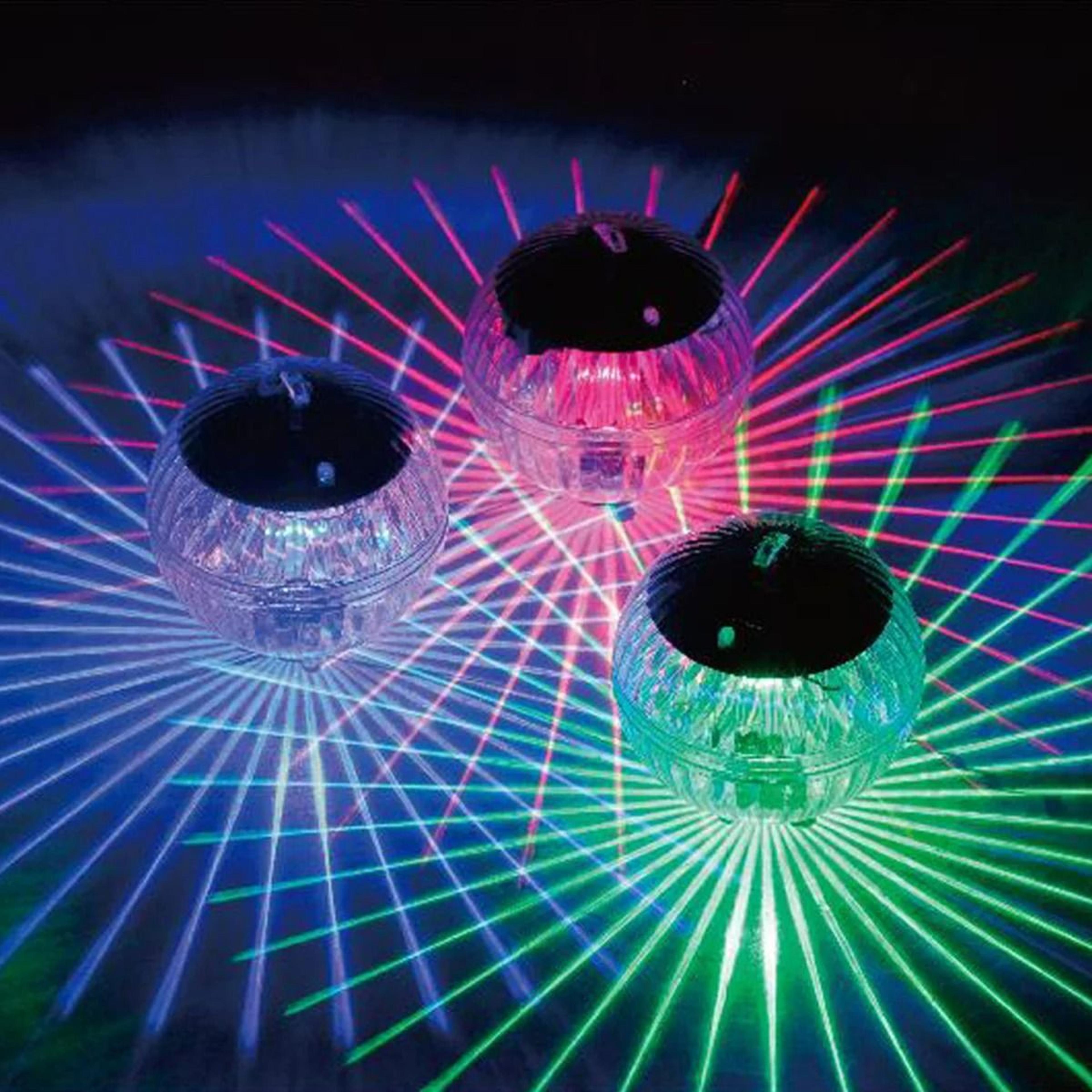 Solar Floating Waterproof LED Glow Ball Lamp 3