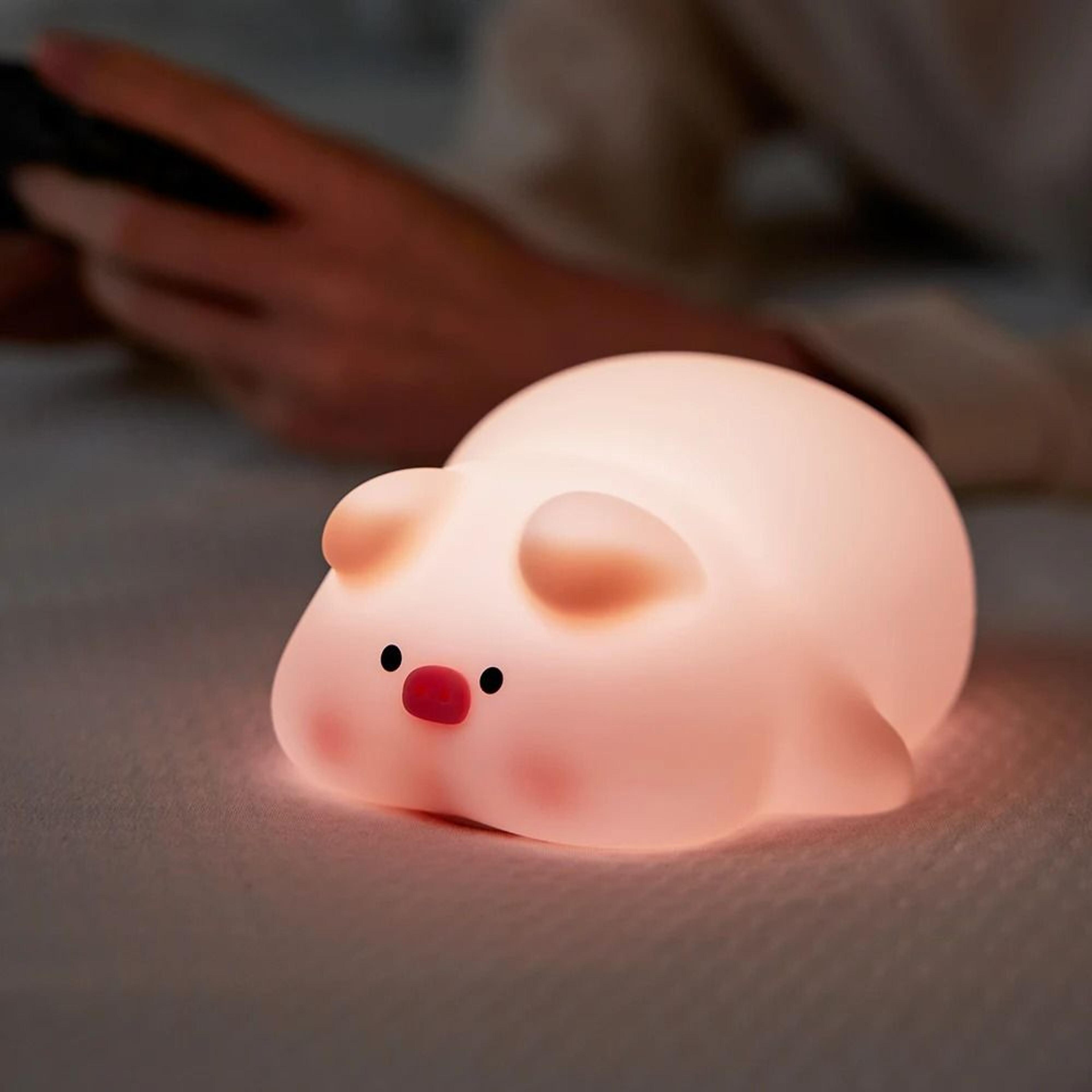 Rechargeable Soft Silicone Animal LED Night Light 10
