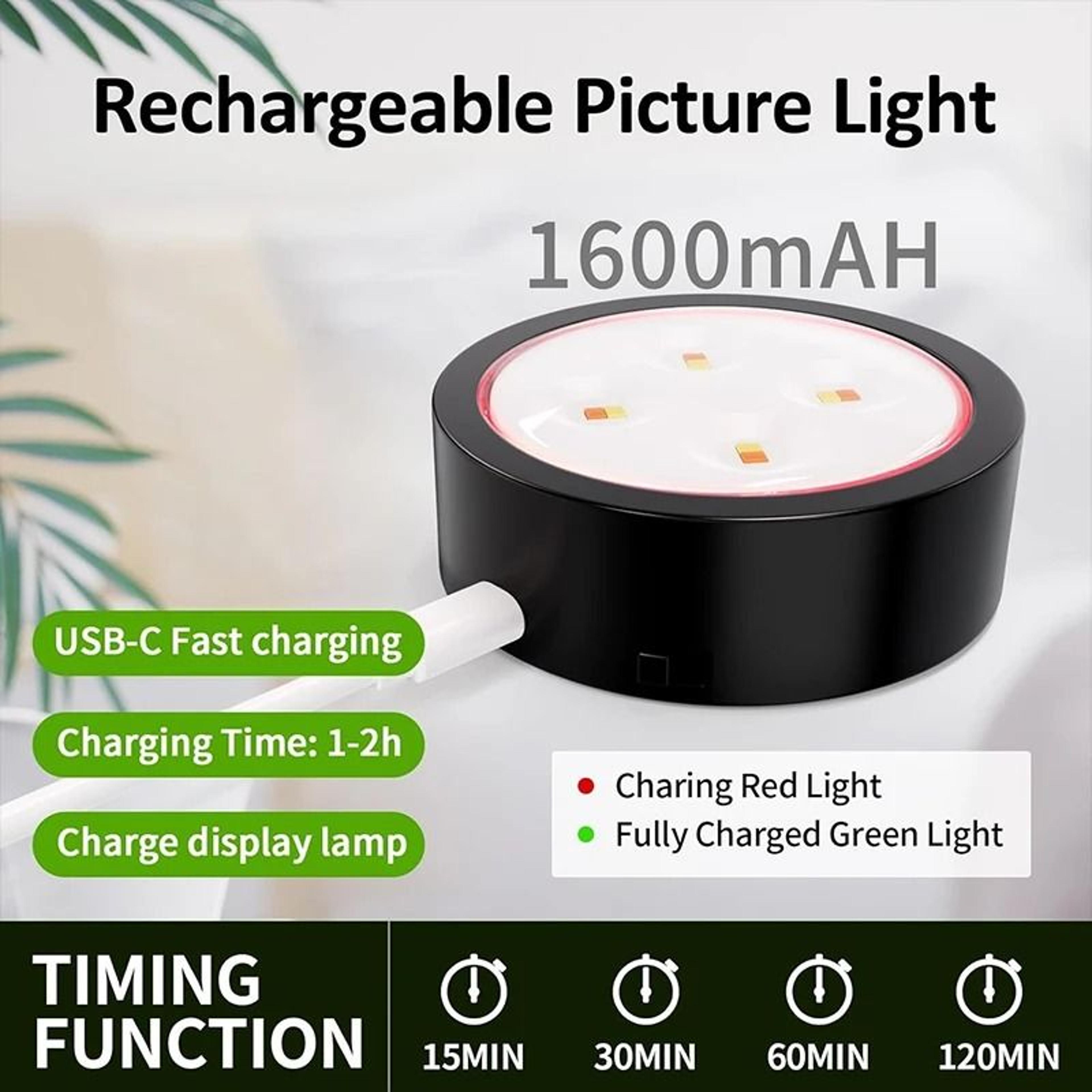 Rechargeable Wireless LED Picture  Frame Light 4