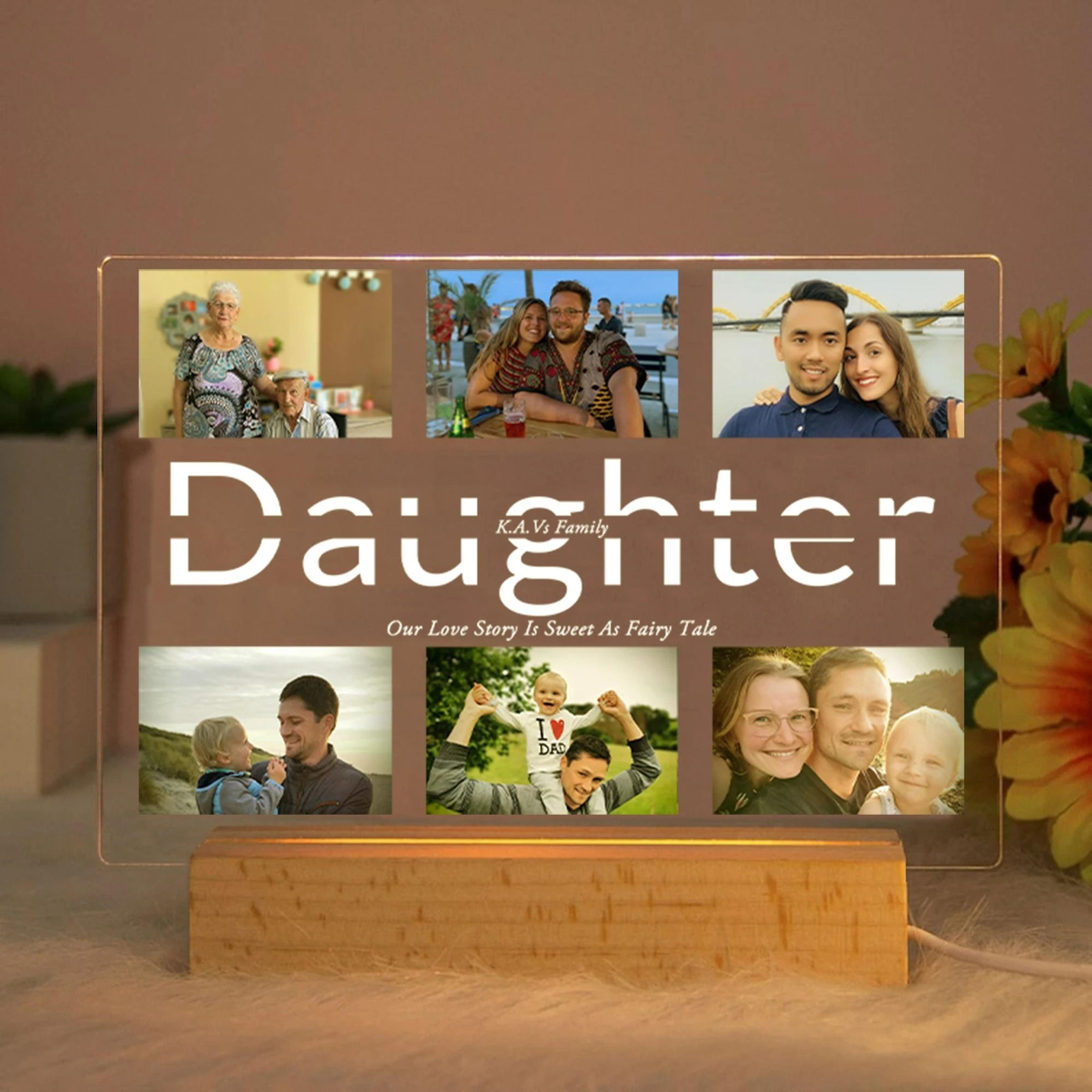 Personalized Custom Photo  Text 3D Acrylic Night Light 13
