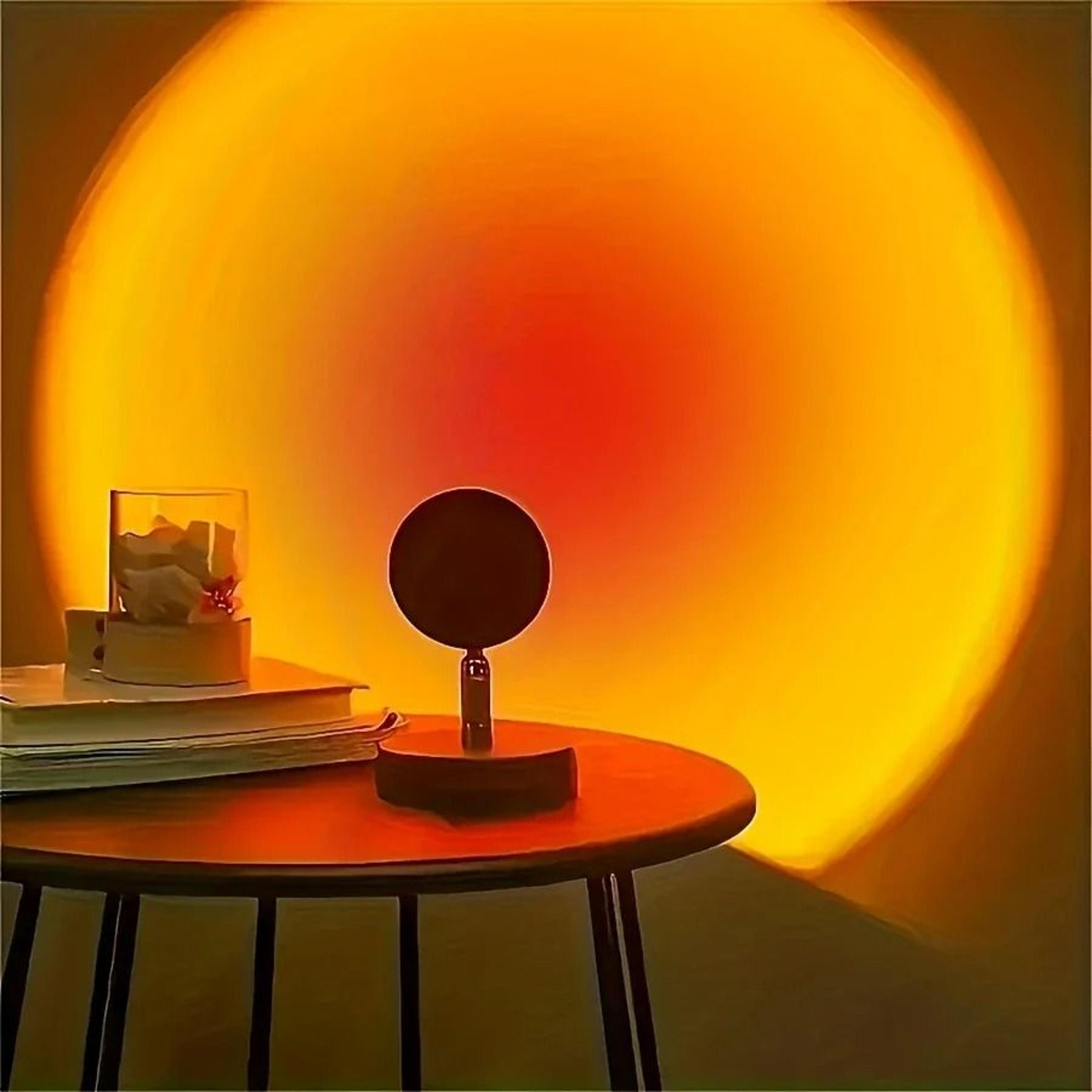 sunset atmosphere projection lamp
