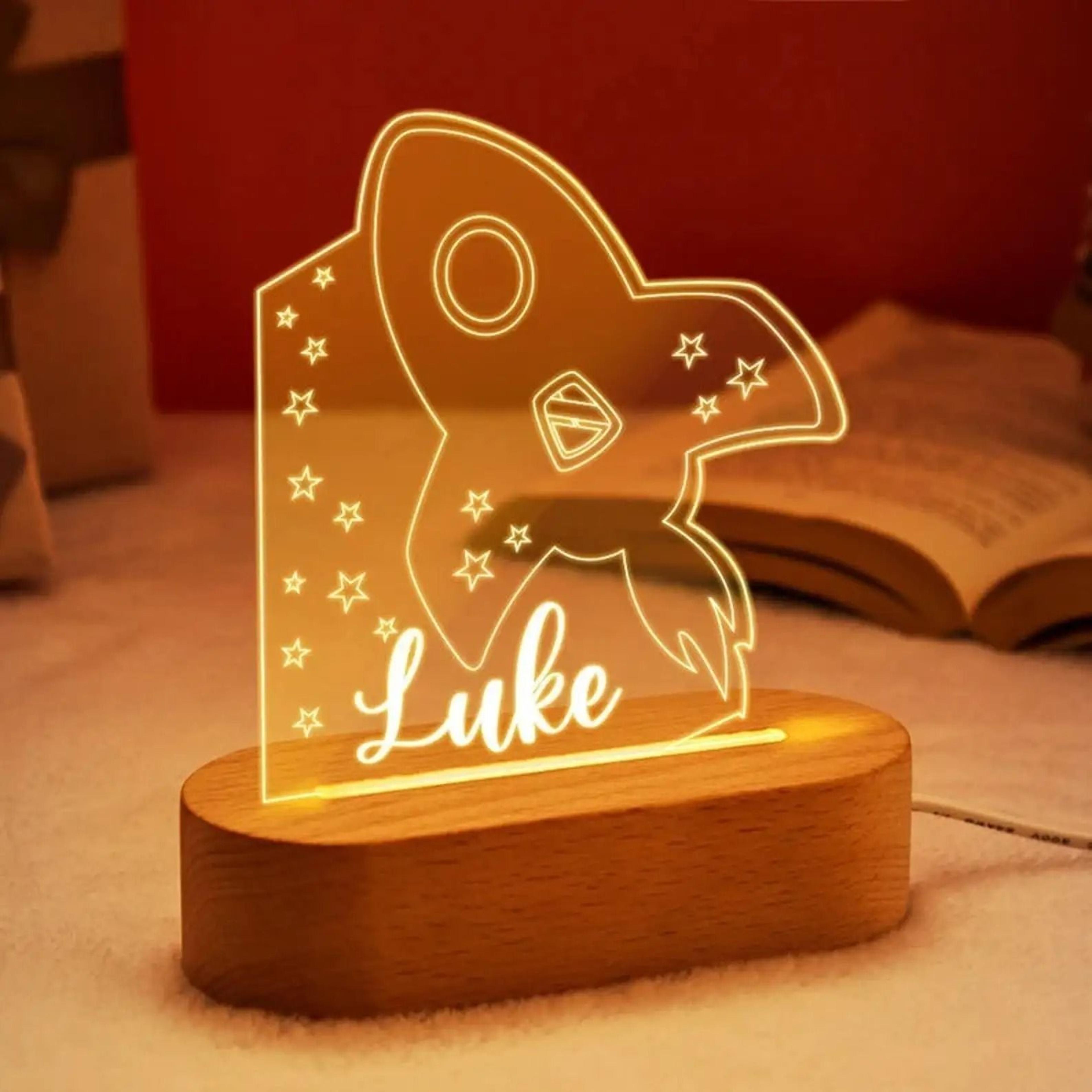 Personalized Children Name LED Night Light 10