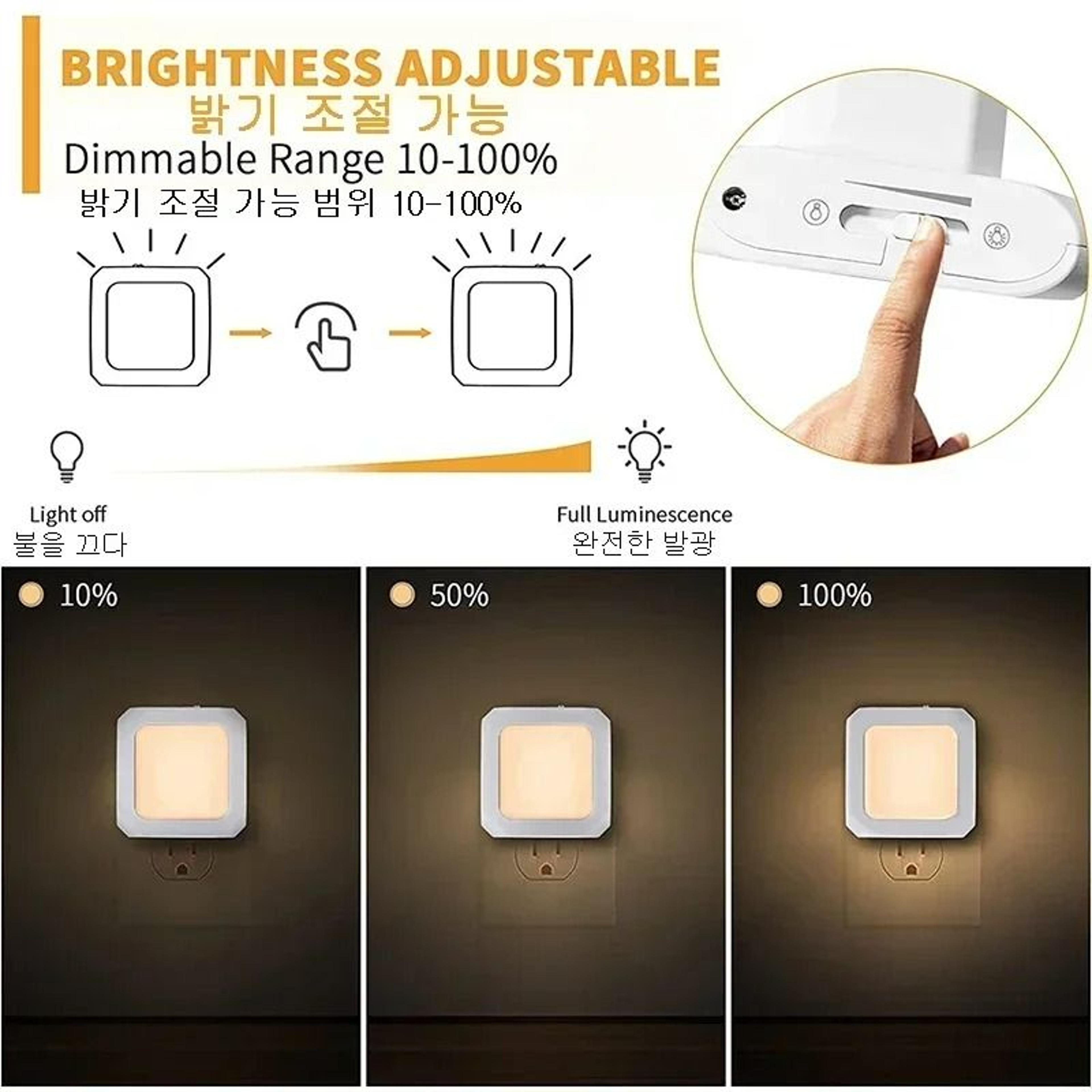 Mini Square PlugIn LED Night Light 2