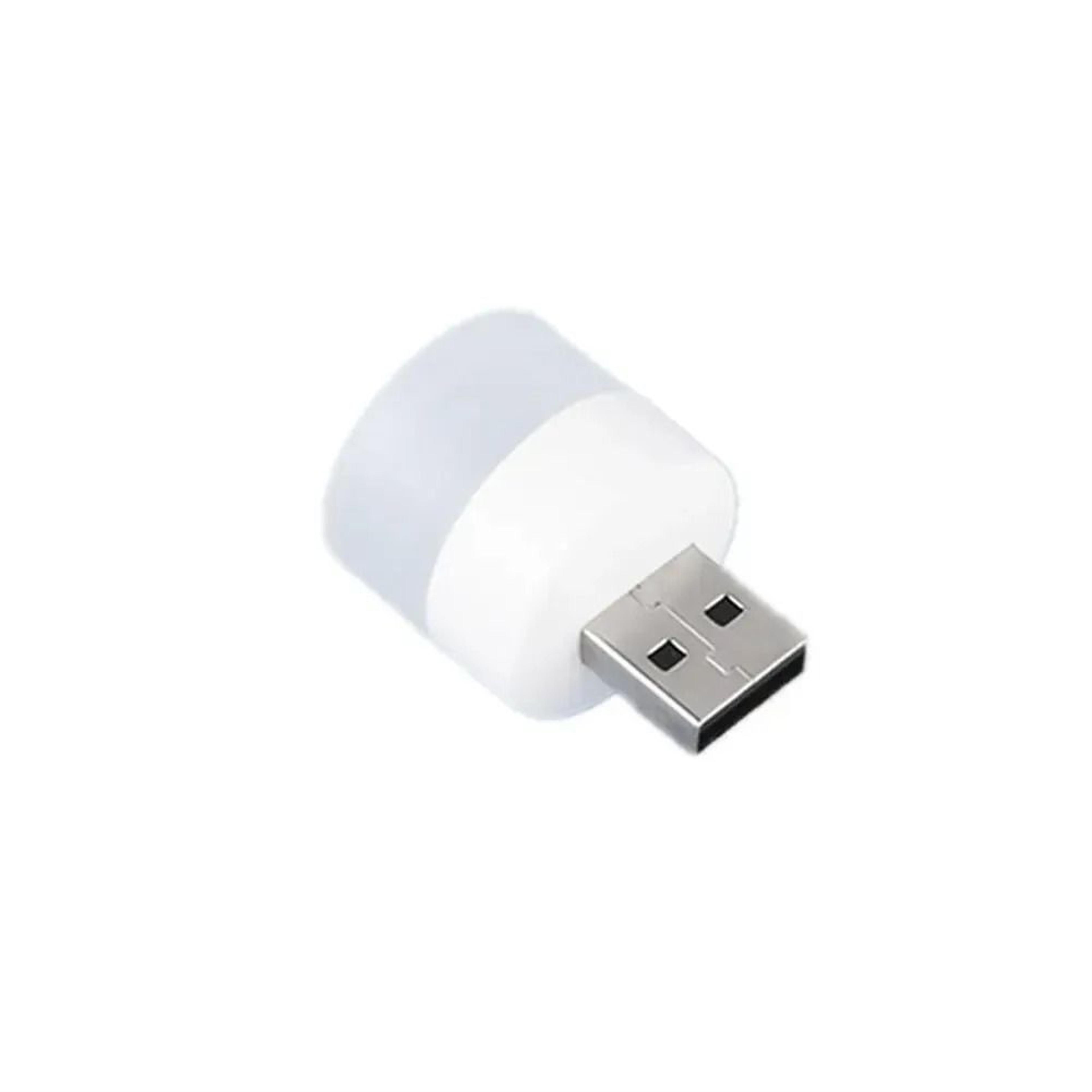 Mini Round USB LED Plug Light 2