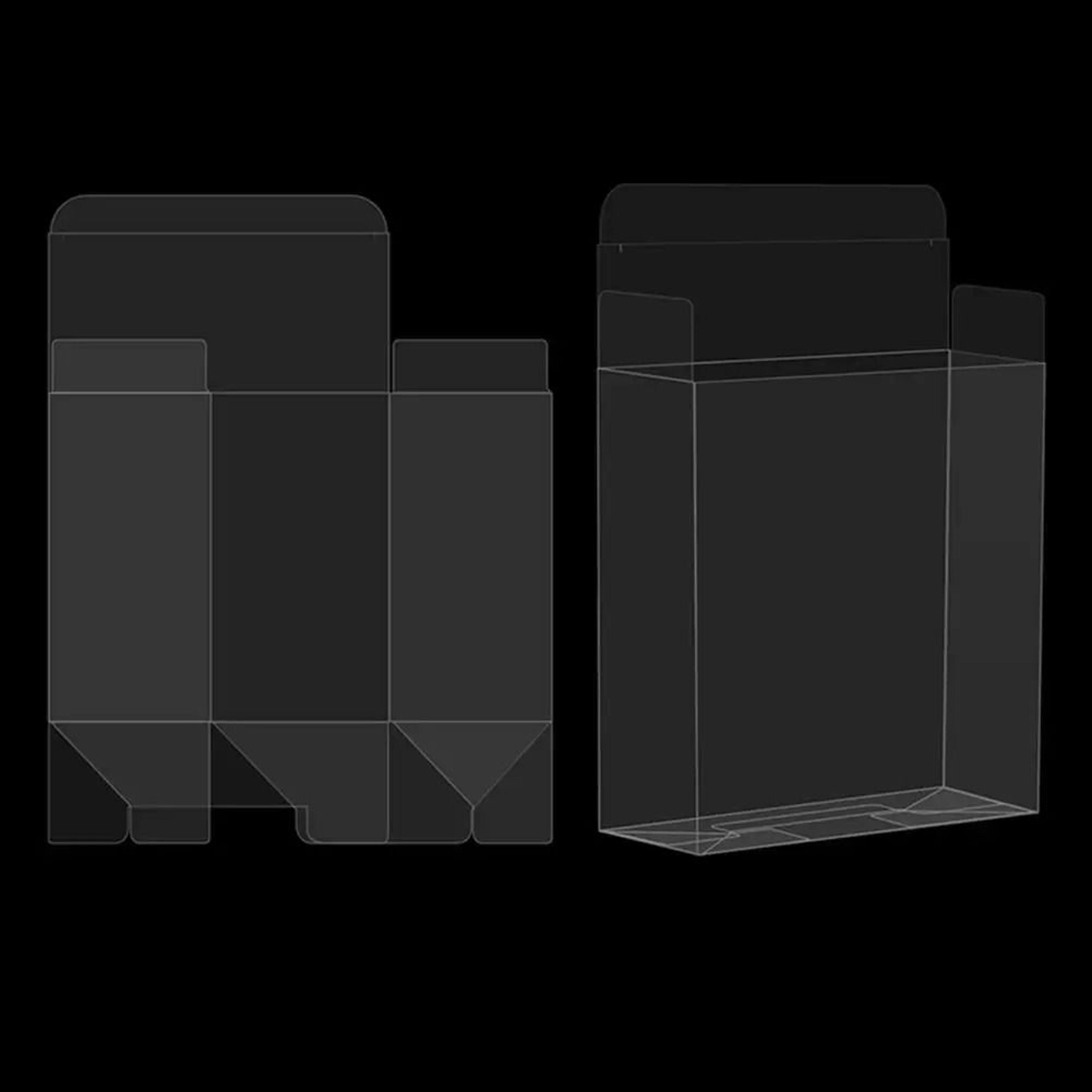 clear protective box case for nintendo switch game boxes