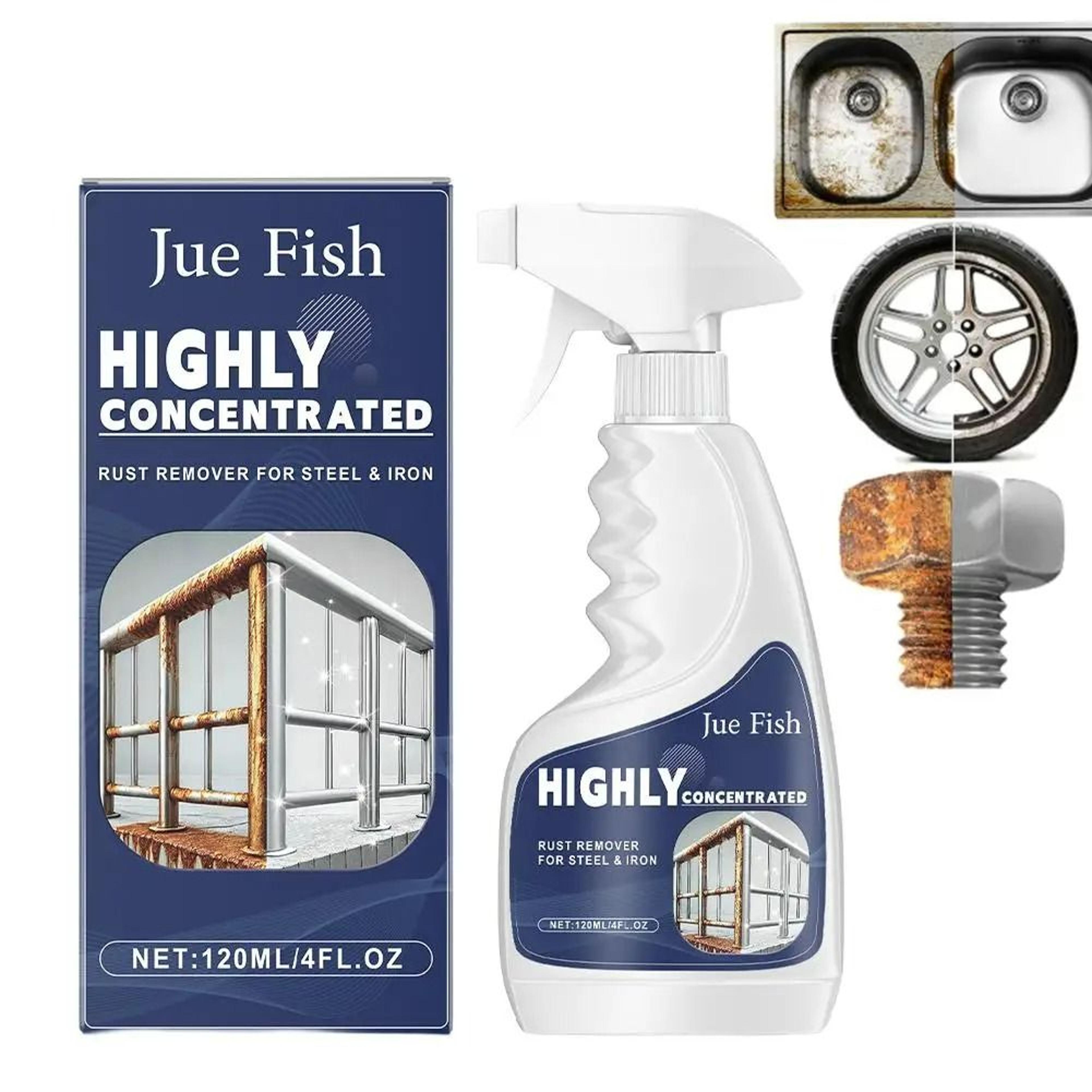 heavy duty stainless steel rust remover spray