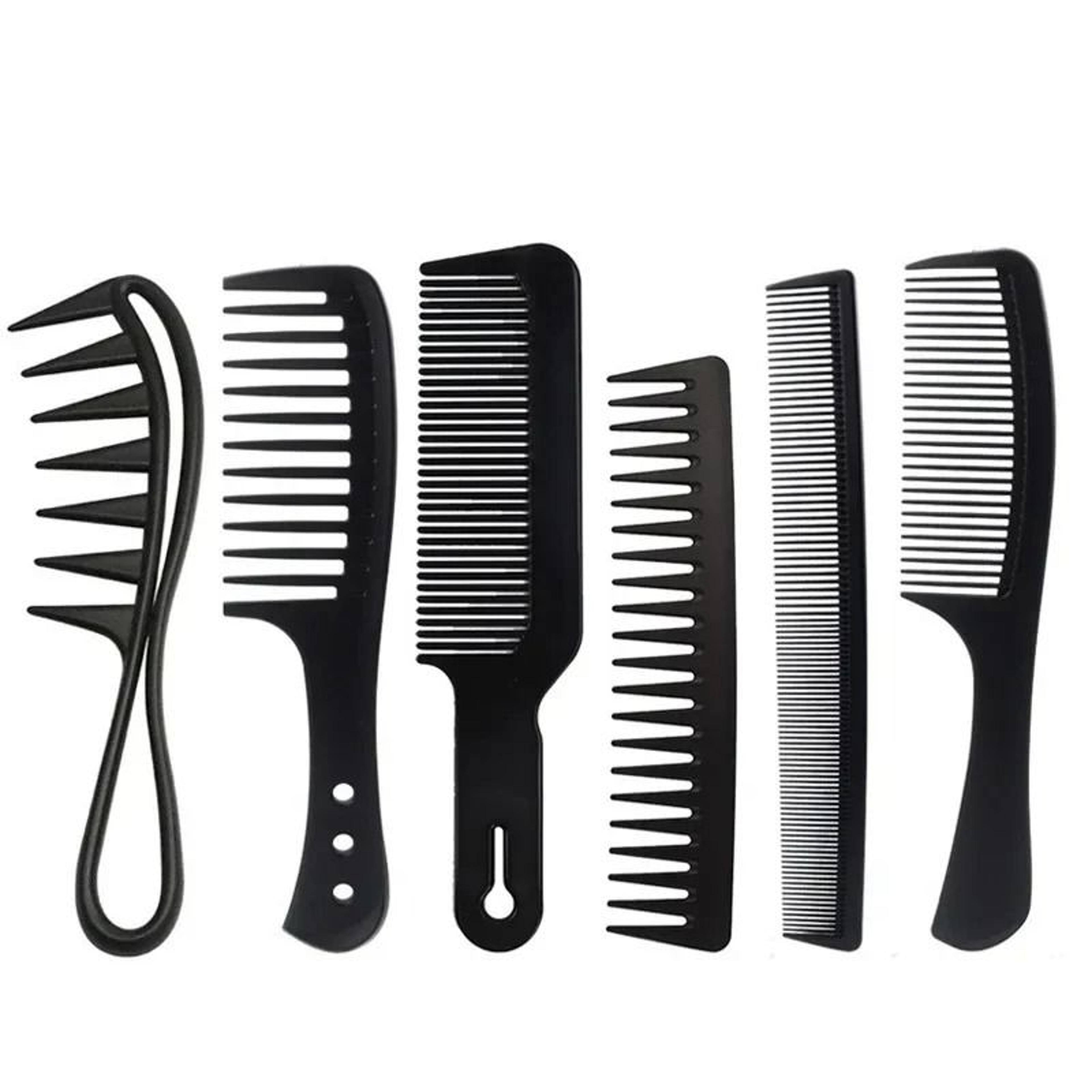 professional carbon fiber barber pintail comb