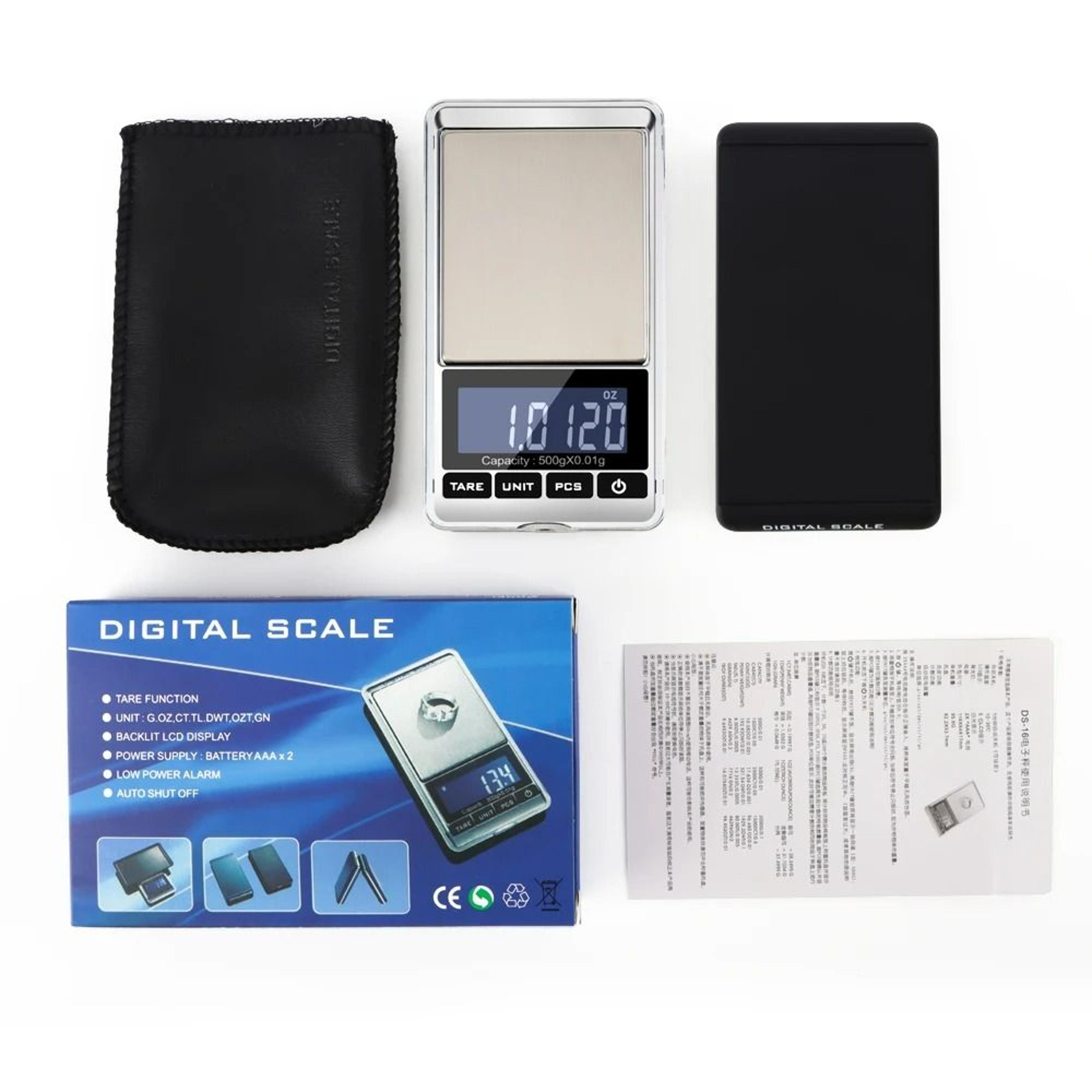 precision digital pocket jewelry and kitchen scale