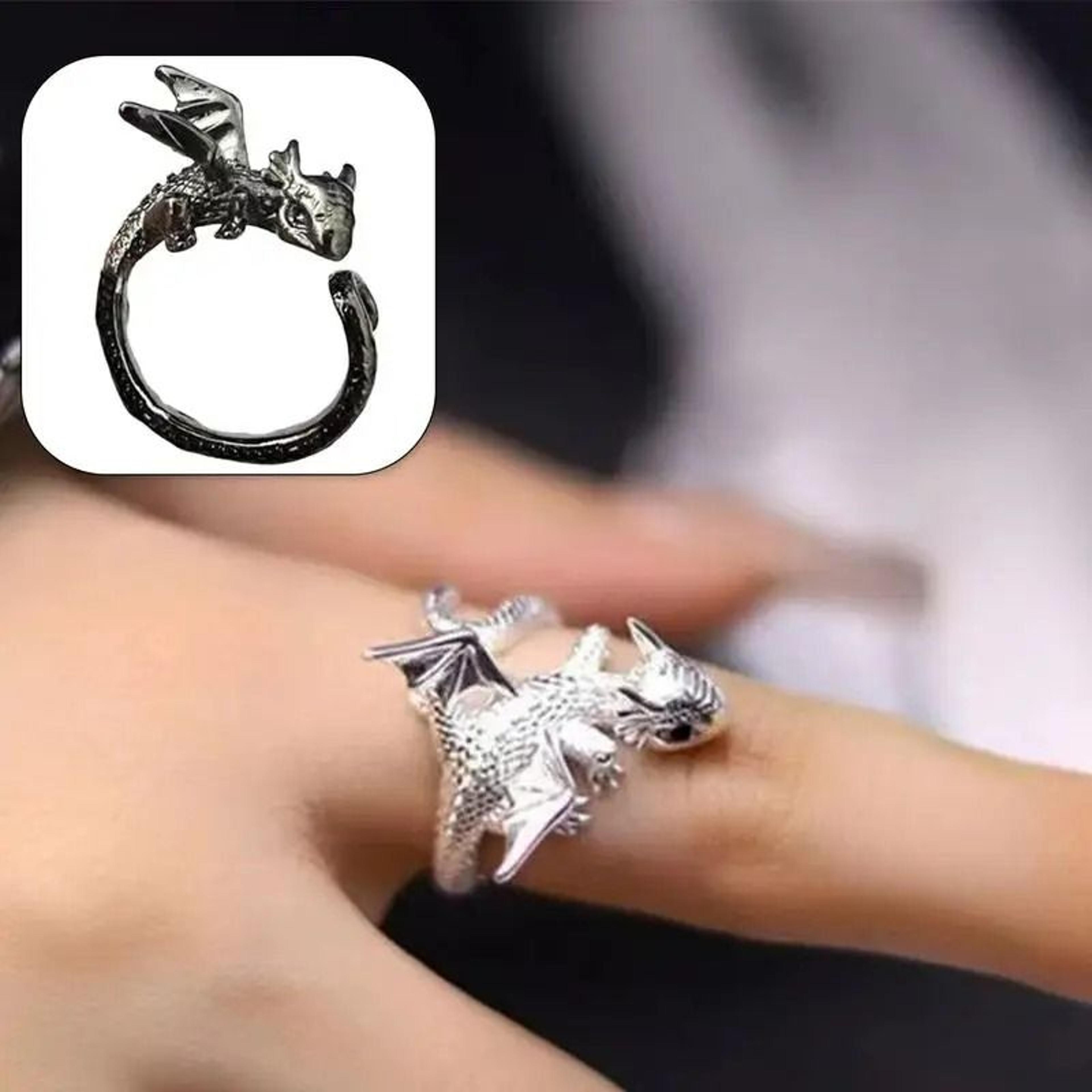 dragon adjustable knitting and crochet tension ring