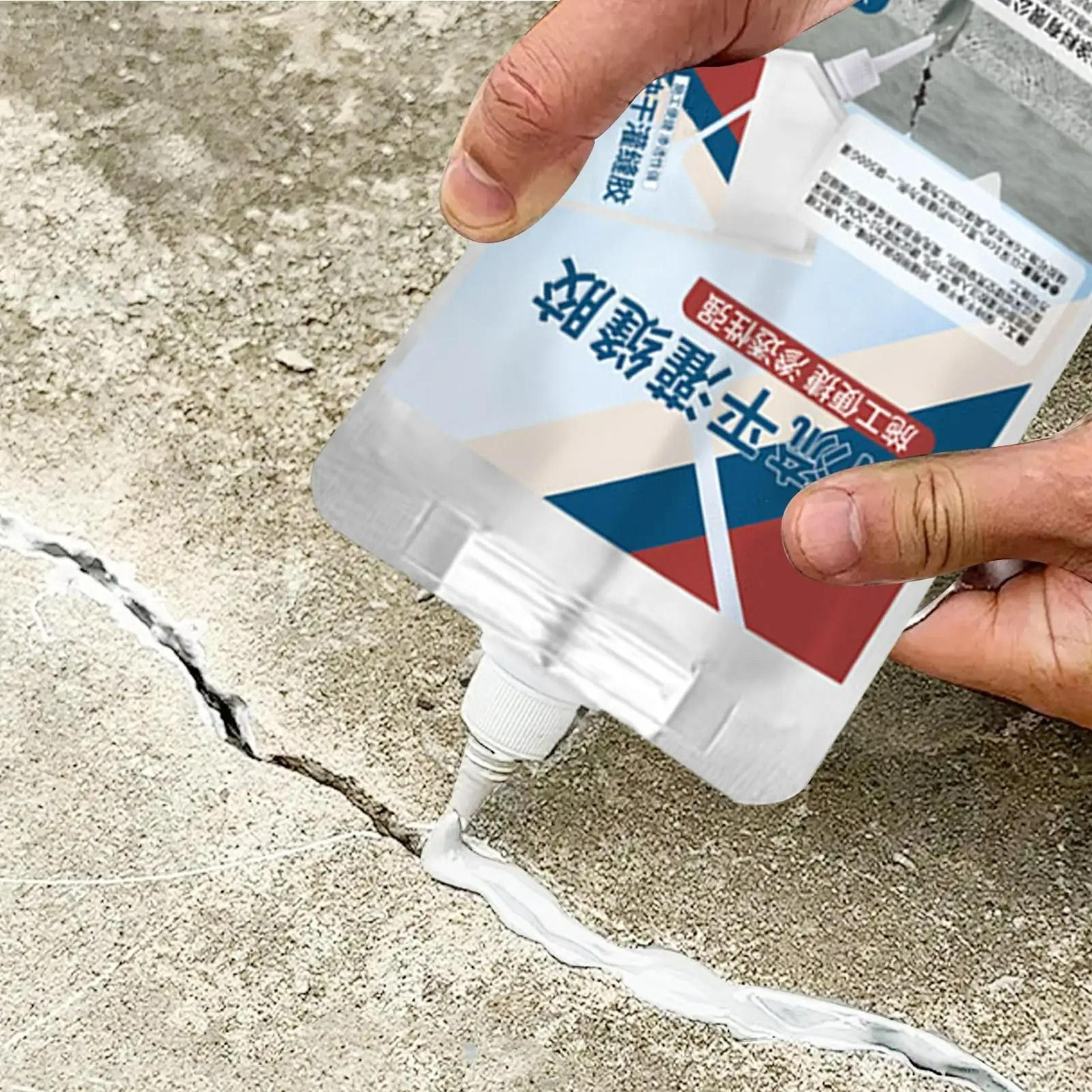 heavy-duty concrete crack repair liquid grout adhesive