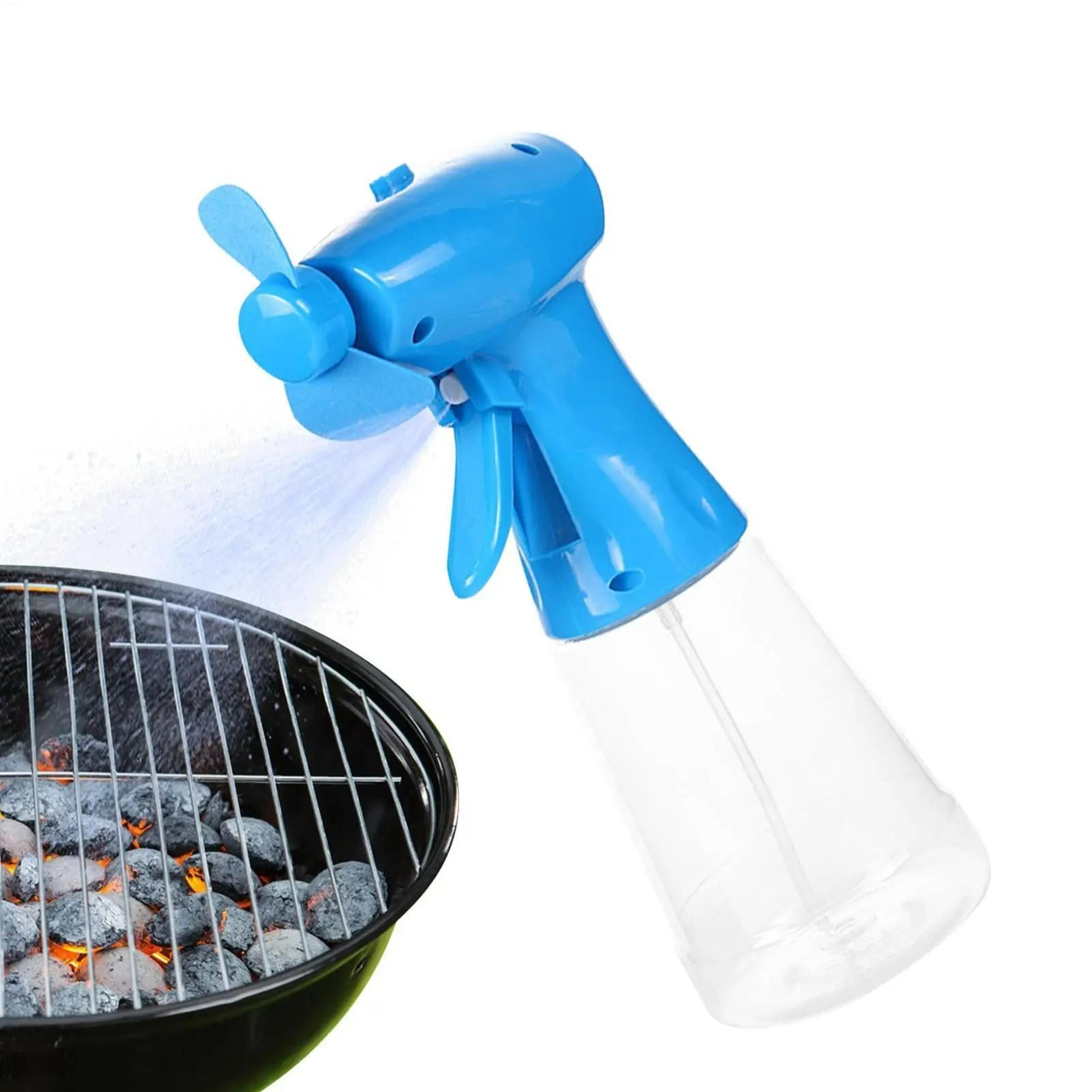 portable handheld water misting cooling fan