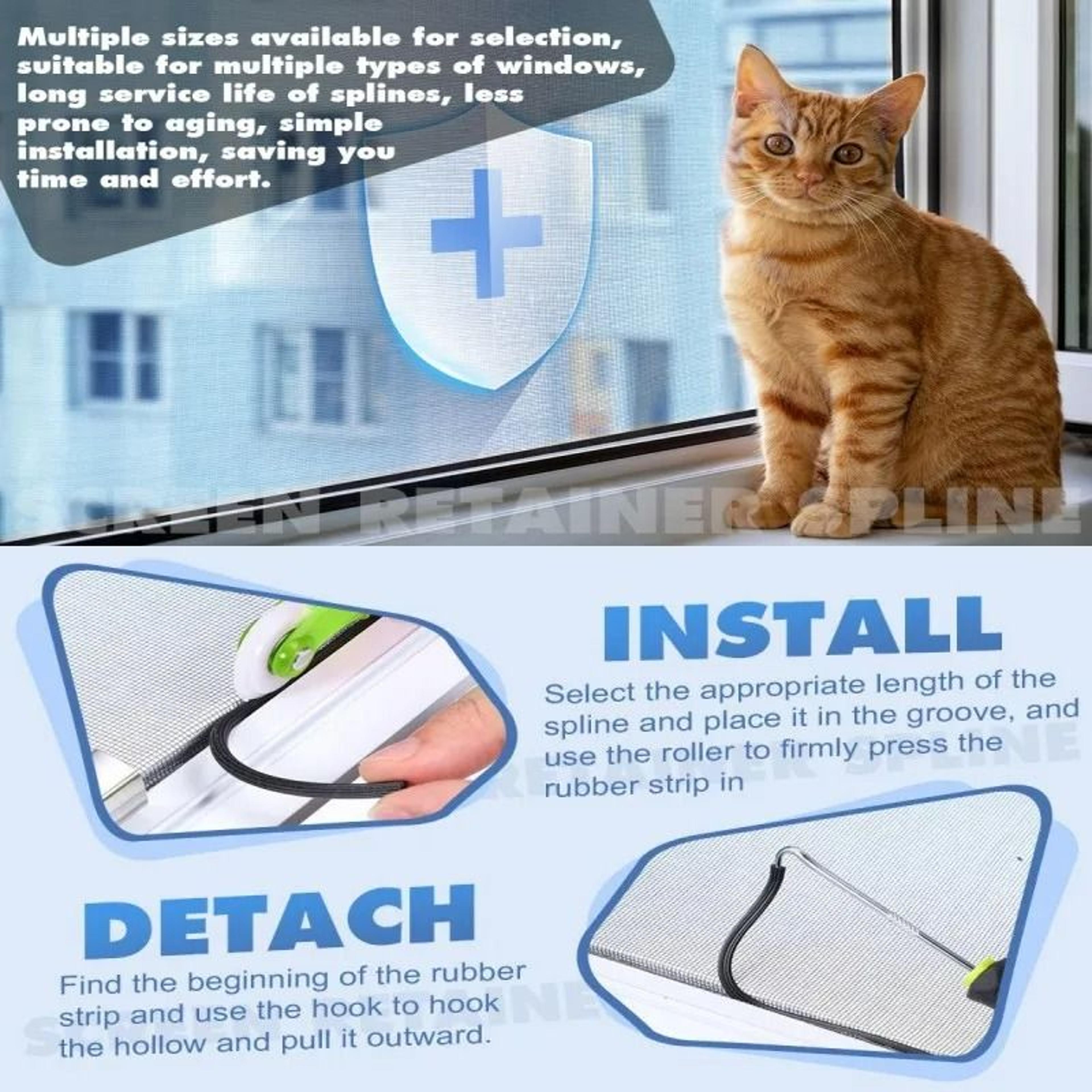 Silicone Rubber Screen Window Sealing Strip 4