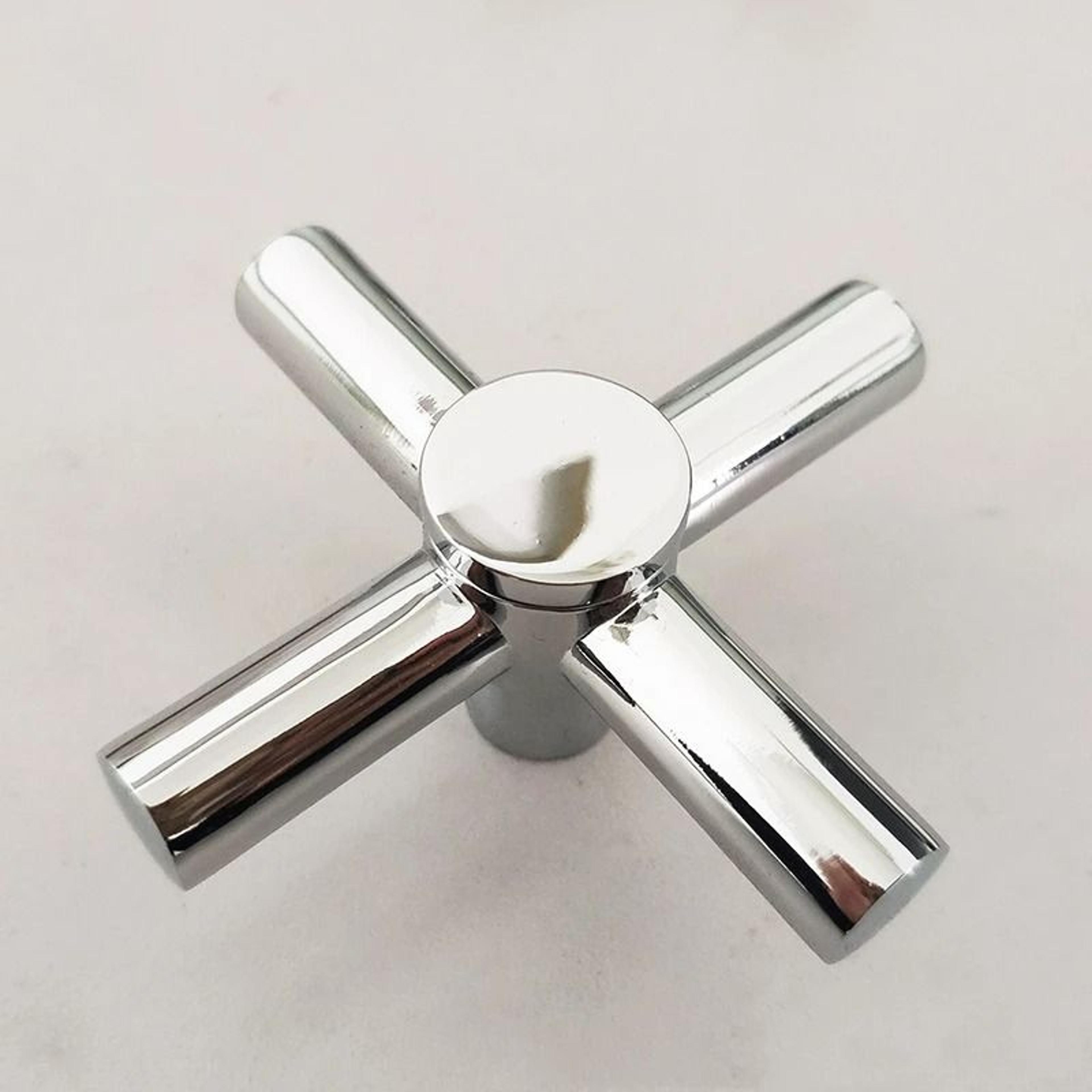 universal zinc alloy cross faucet handle replacement switch