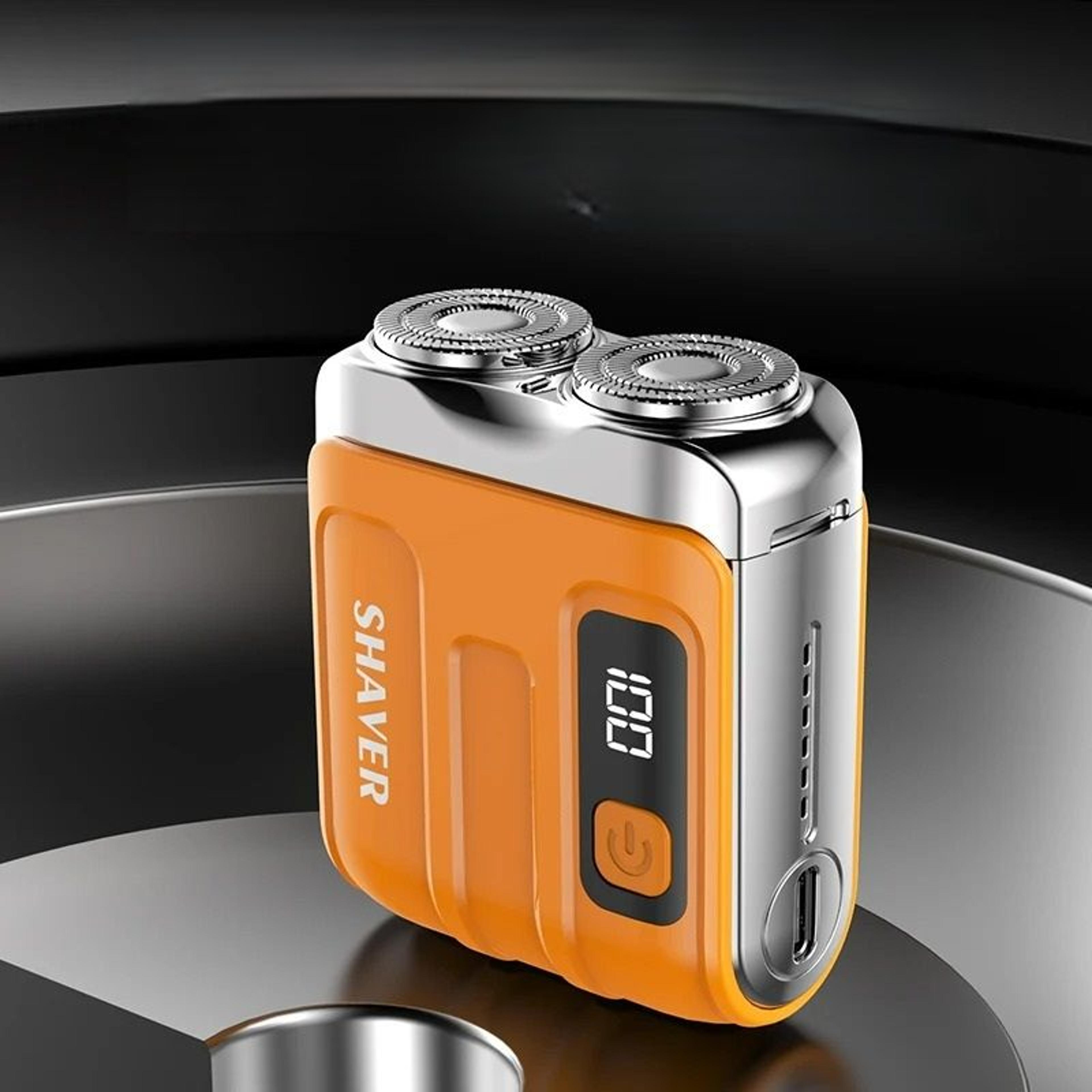 mini electric smart shaver with led digital display