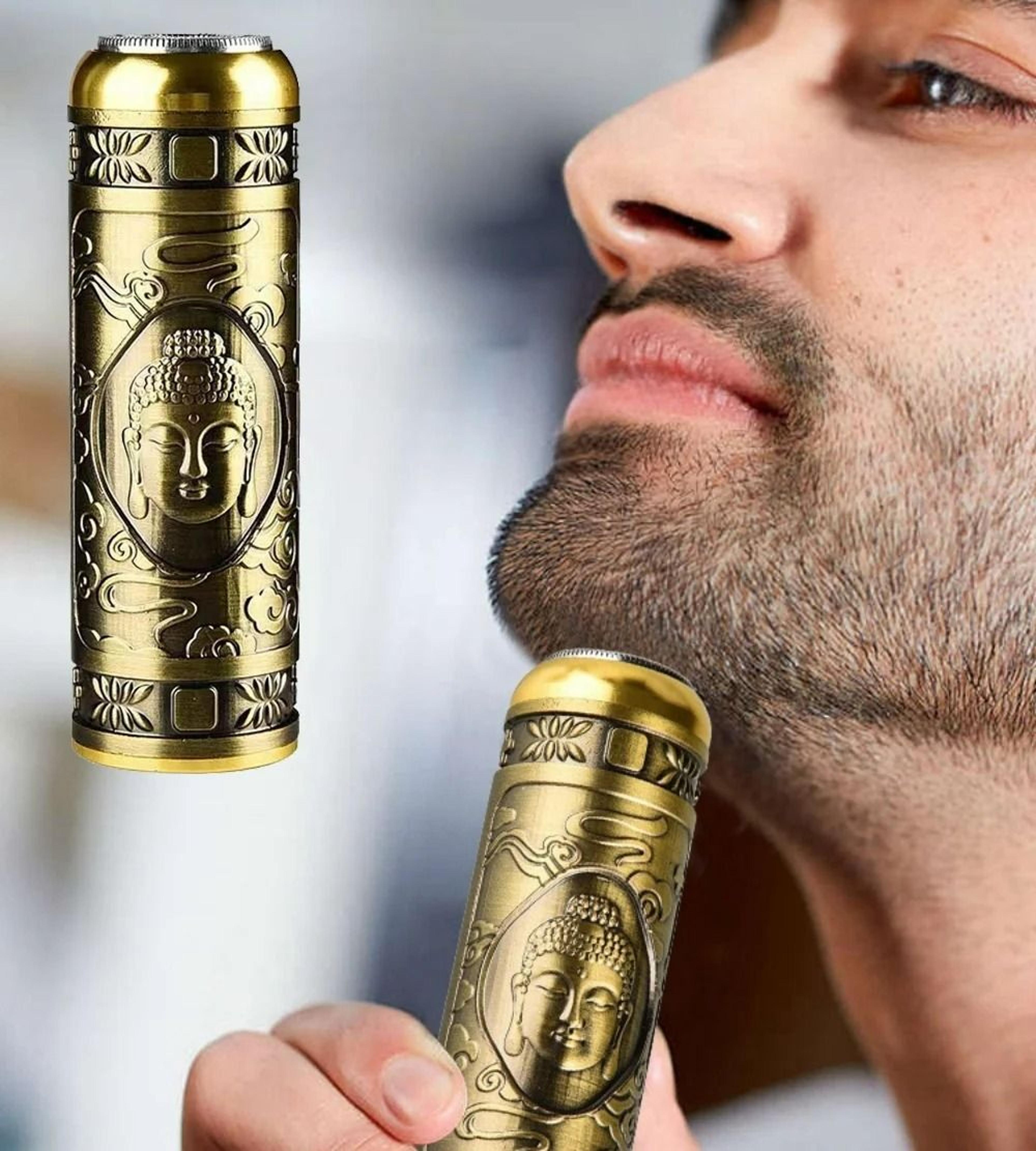 mini electric zero-gapped beard & body hair trimmer