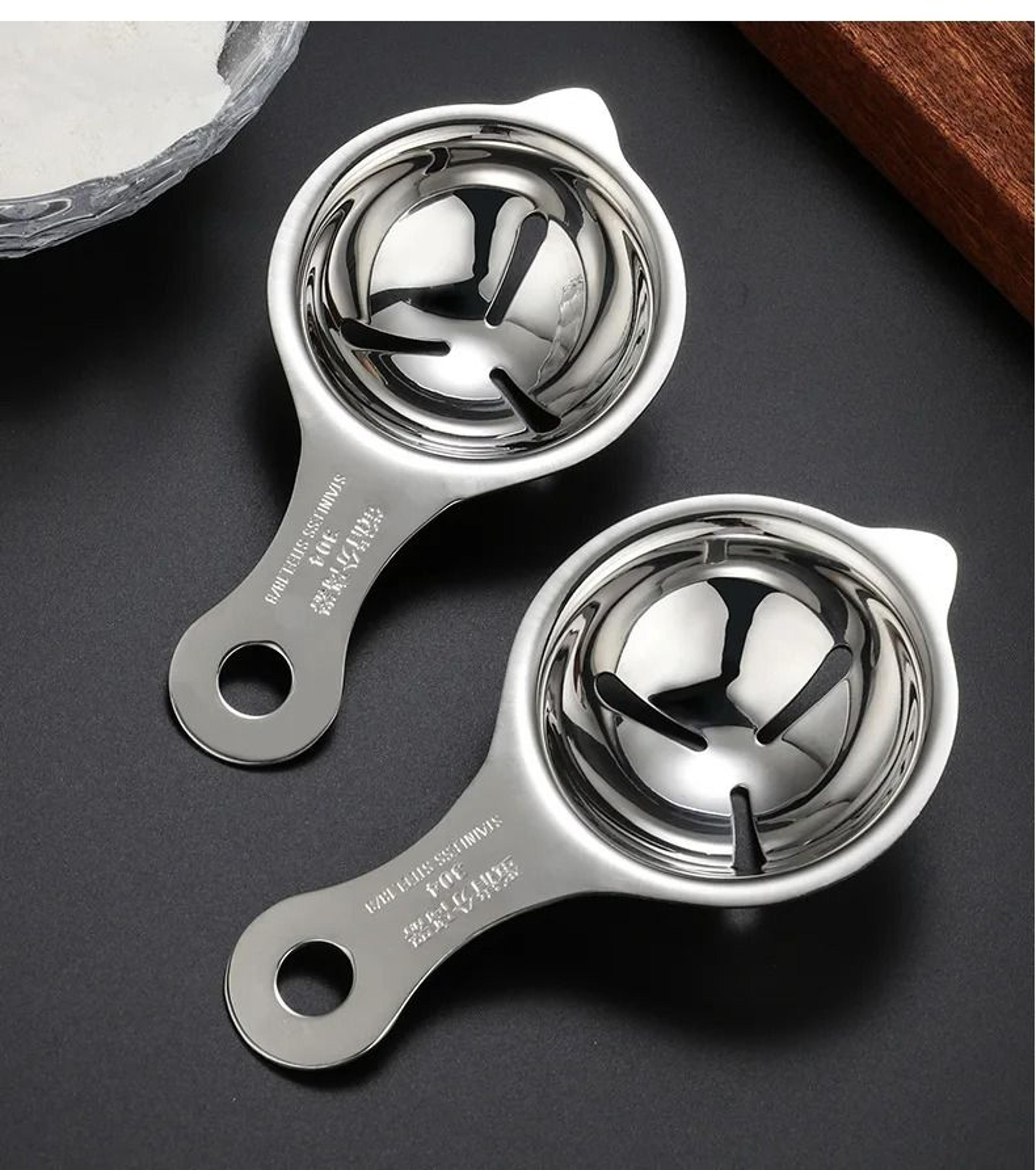 stainless steel egg yolk & white separator extractor tool