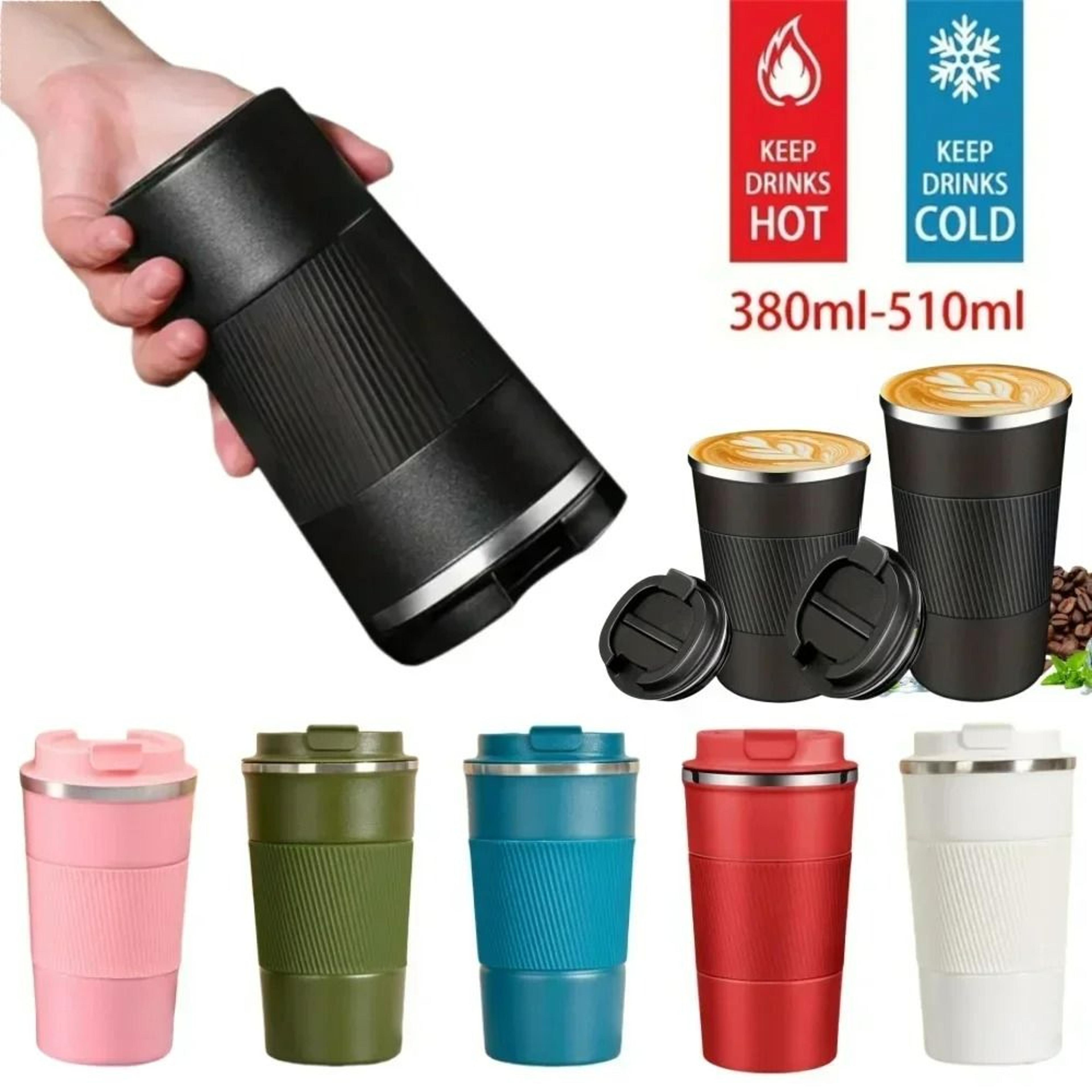 double-wall stainless steel travel coffee mug & thermo cup