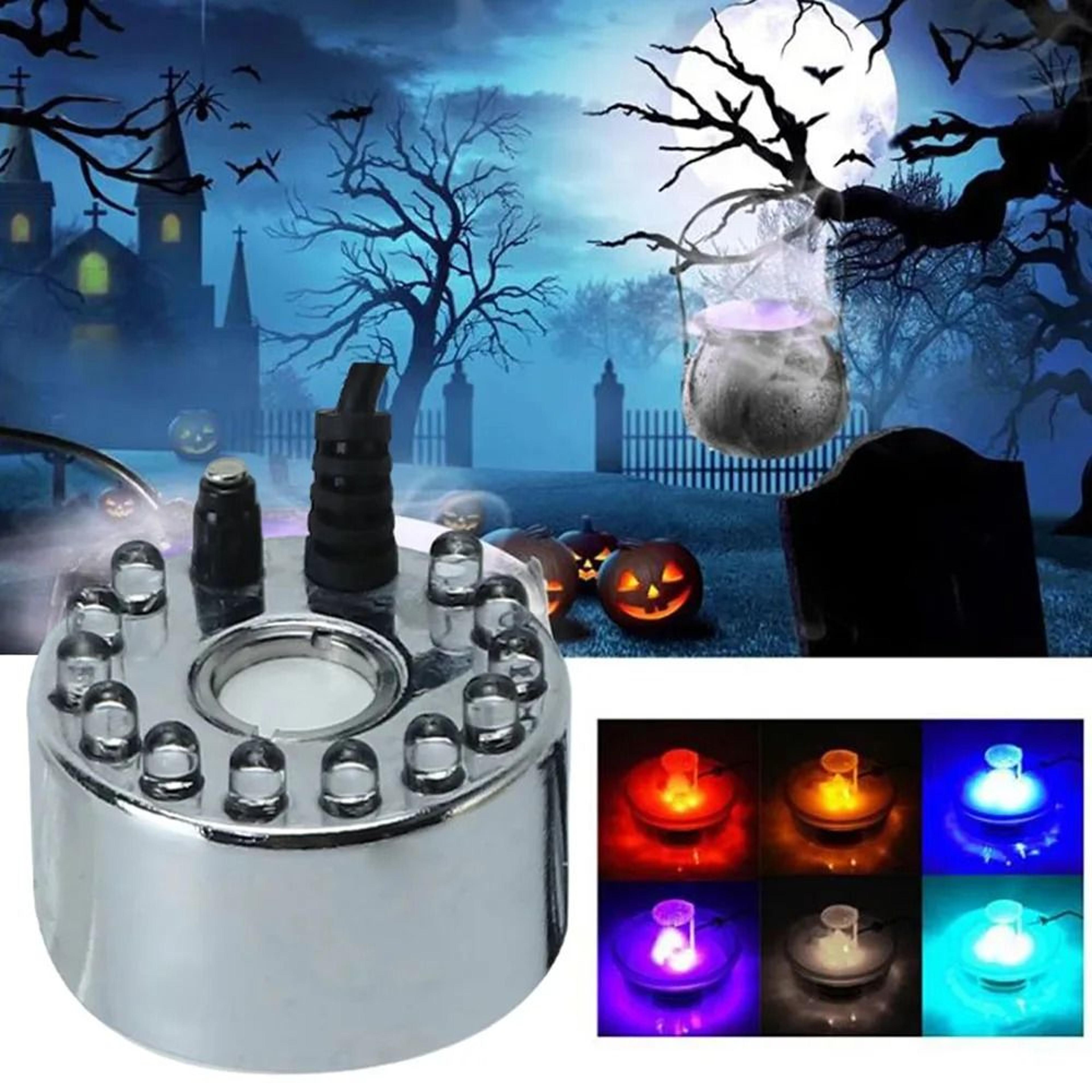 mini halloween pumpkin ultrasonic mist maker & led fogger