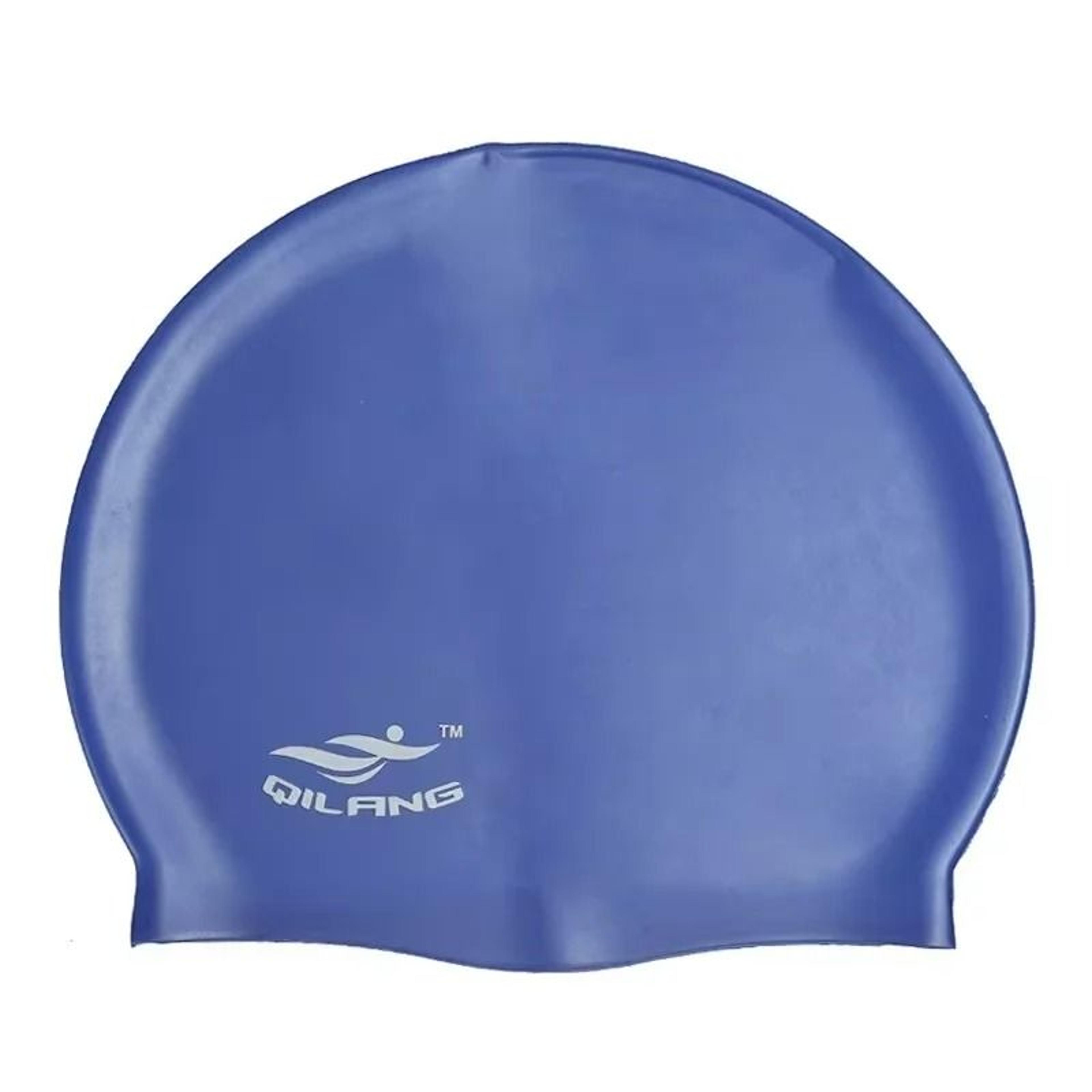 HighElasticity Waterproof Silicone Swimming Cap 8