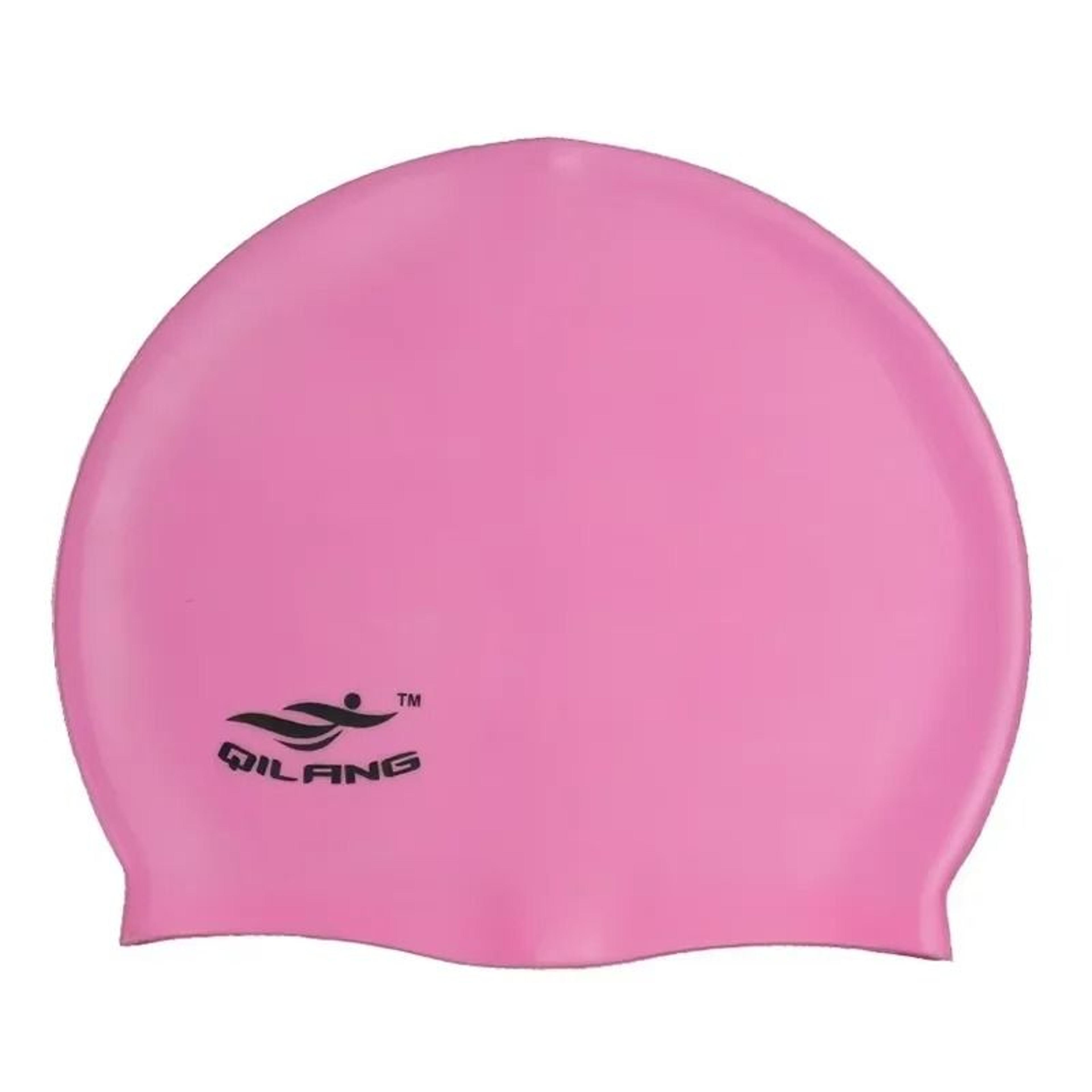 HighElasticity Waterproof Silicone Swimming Cap 6