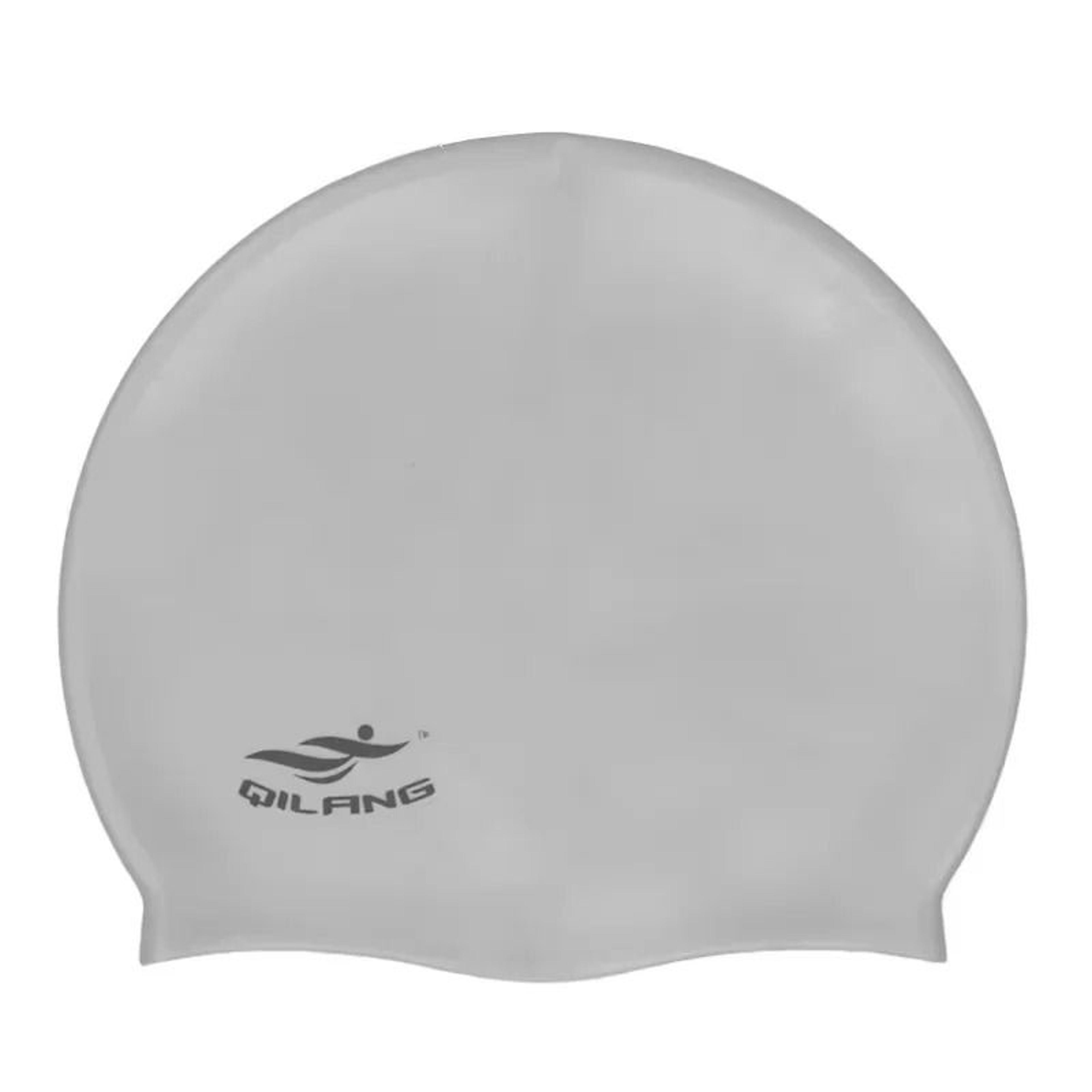 HighElasticity Waterproof Silicone Swimming Cap 12