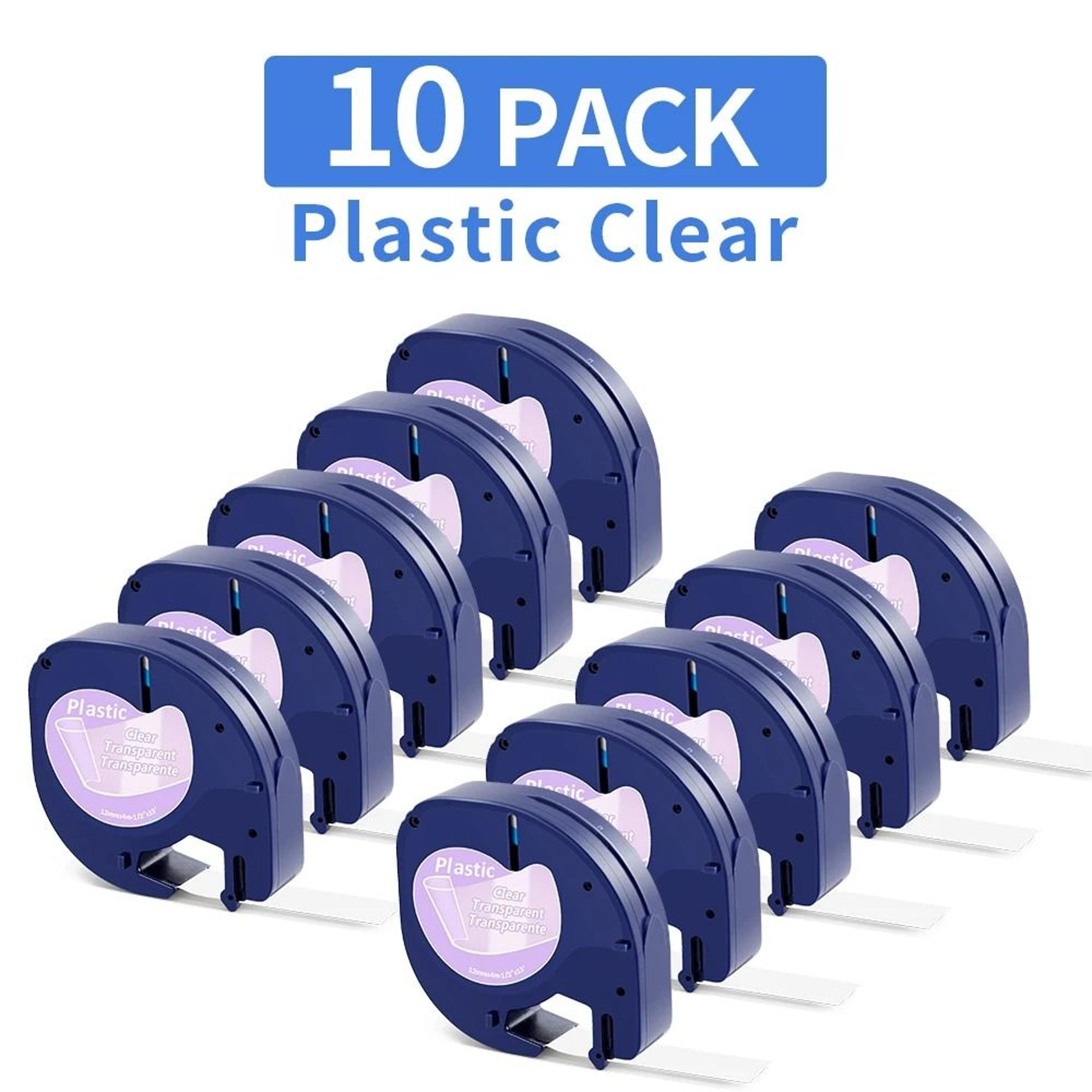10Pack Clear Thermal Label Tape Refill 6