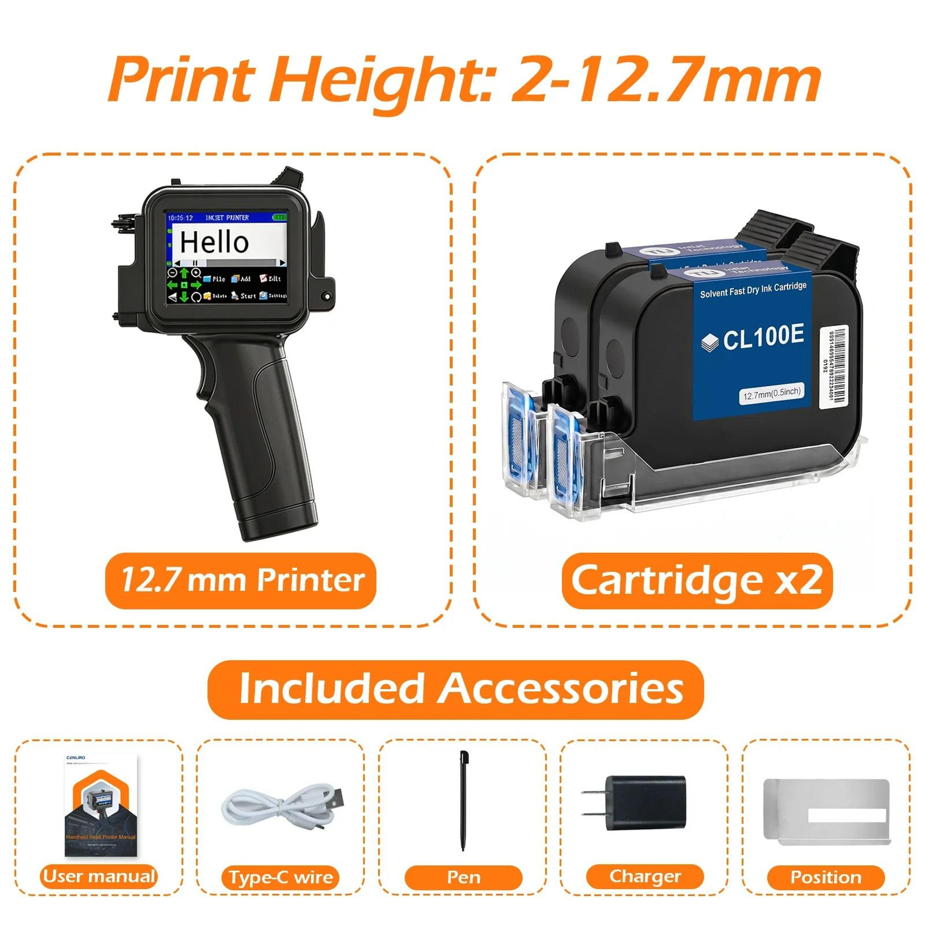 Handheld Handheld Inkjet Printer Set 13