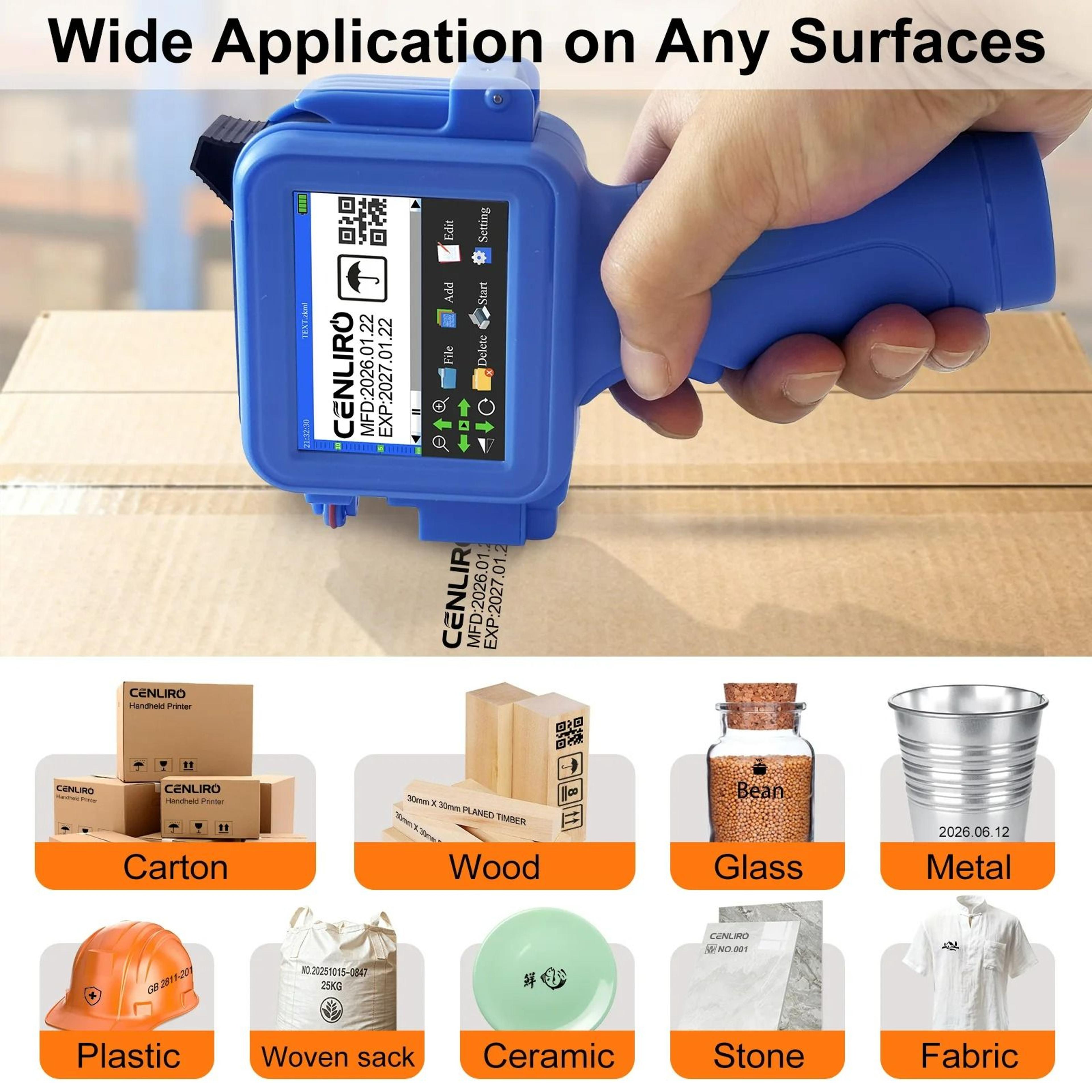 Handheld Handheld Inkjet Printer Set 3