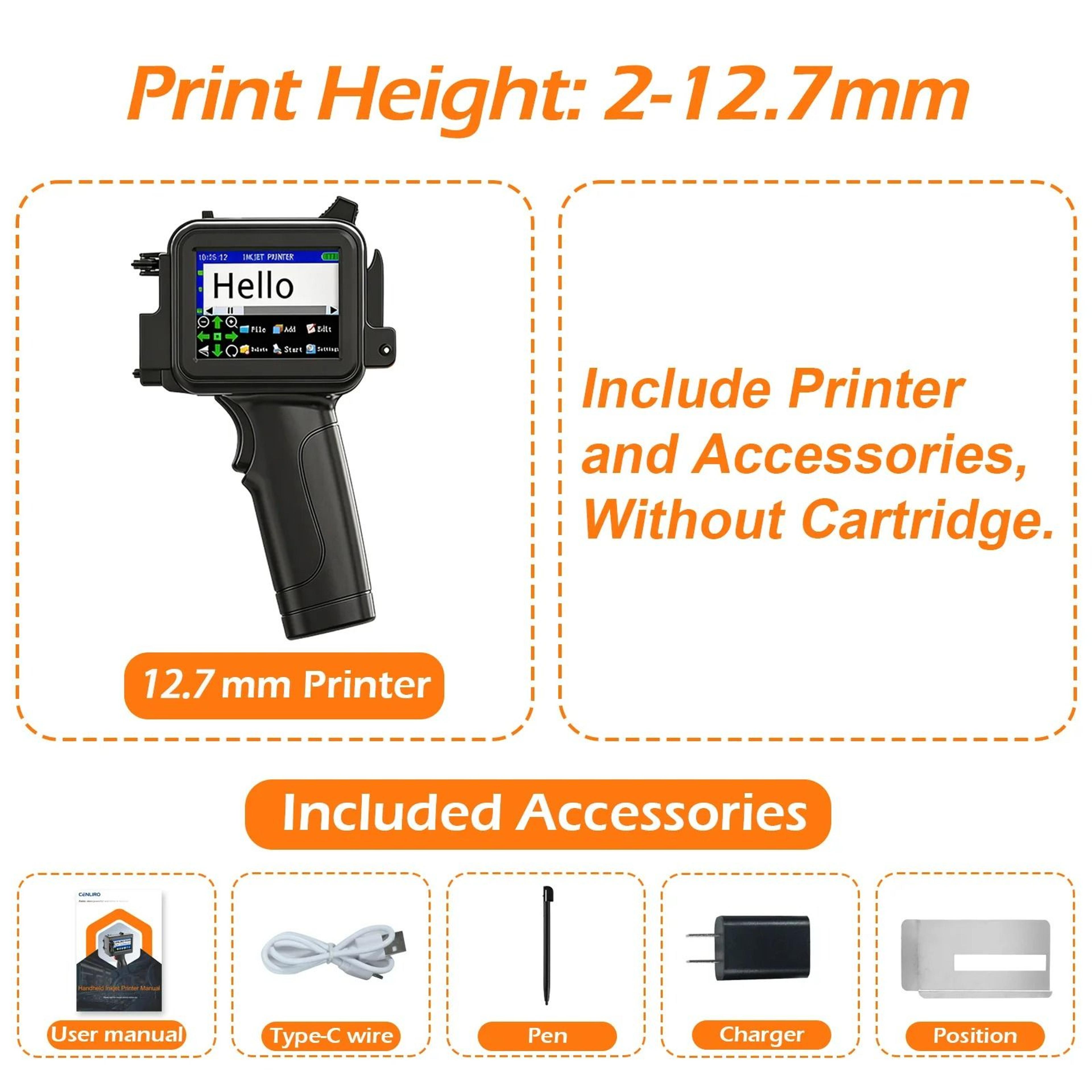 Handheld Handheld Inkjet Printer Set 5