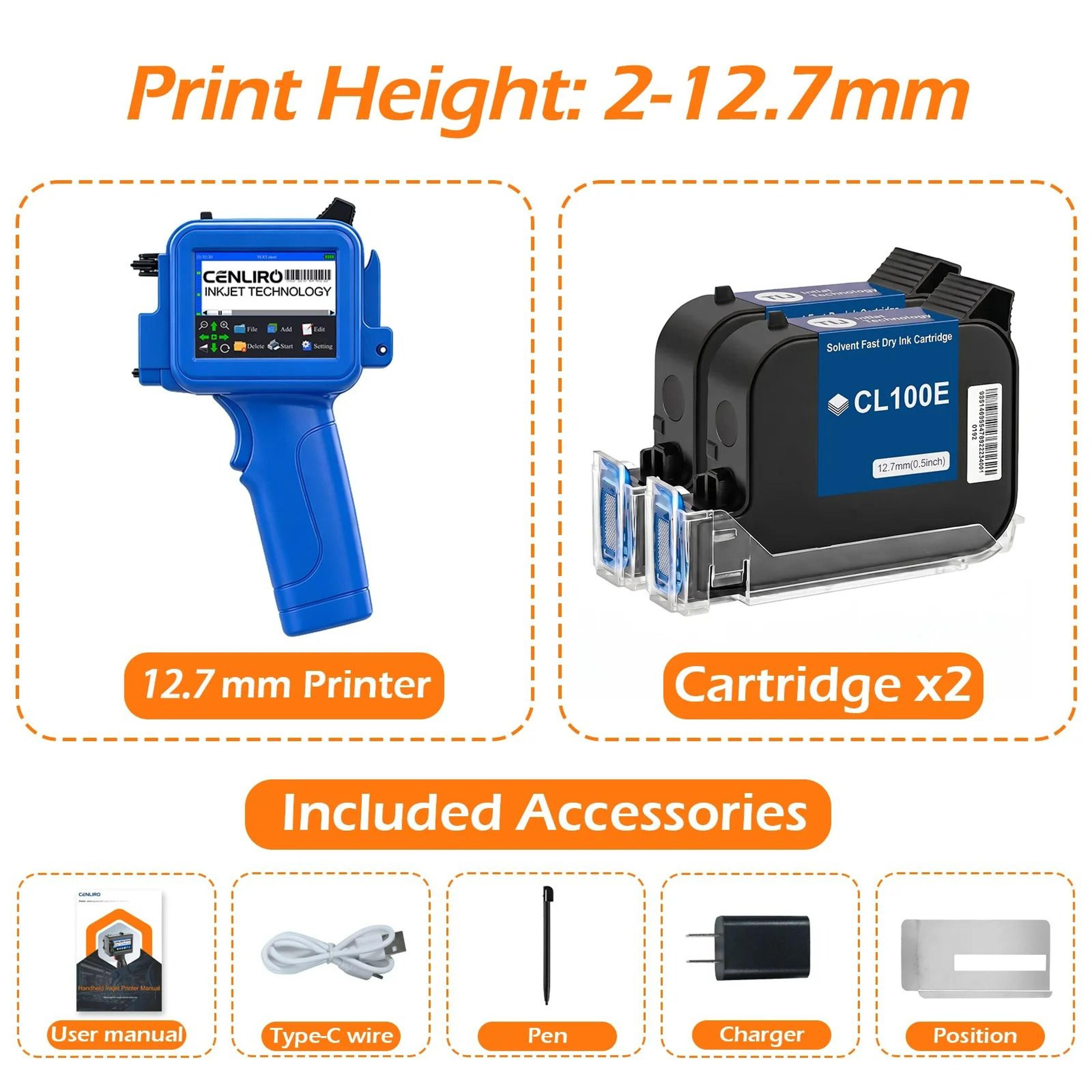 Handheld Handheld Inkjet Printer Set 7