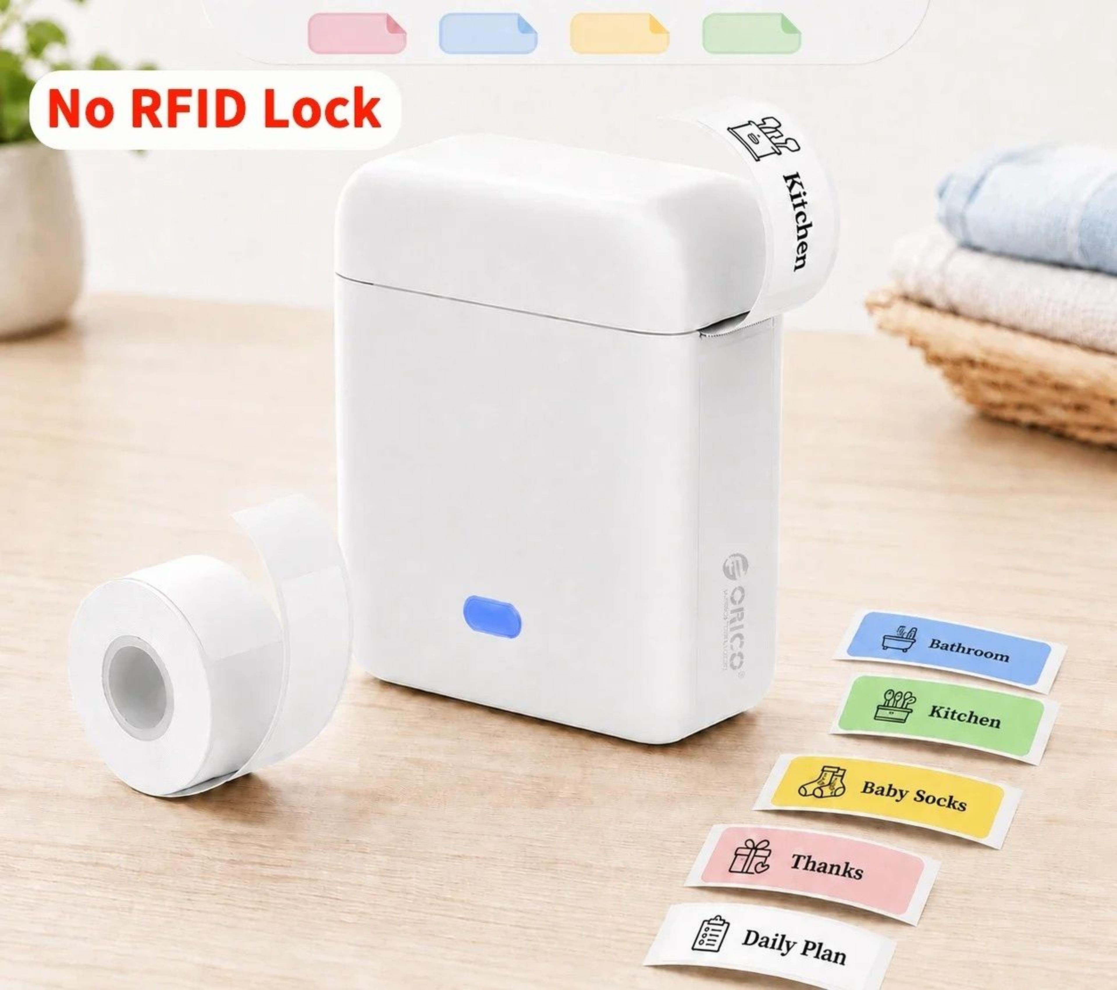 portable mini wireless thermal label printer
