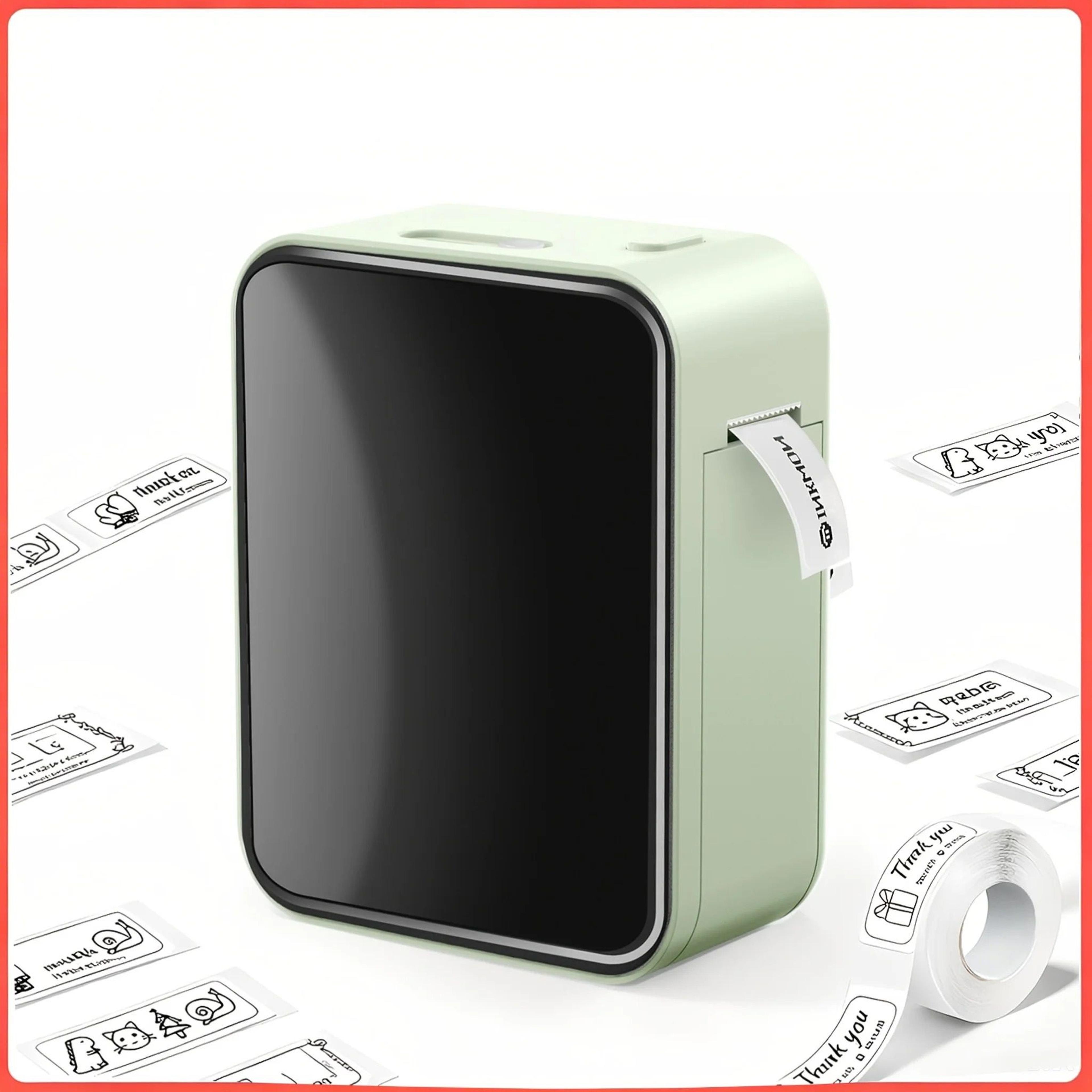 portable wireless bluetooth pocket label maker
