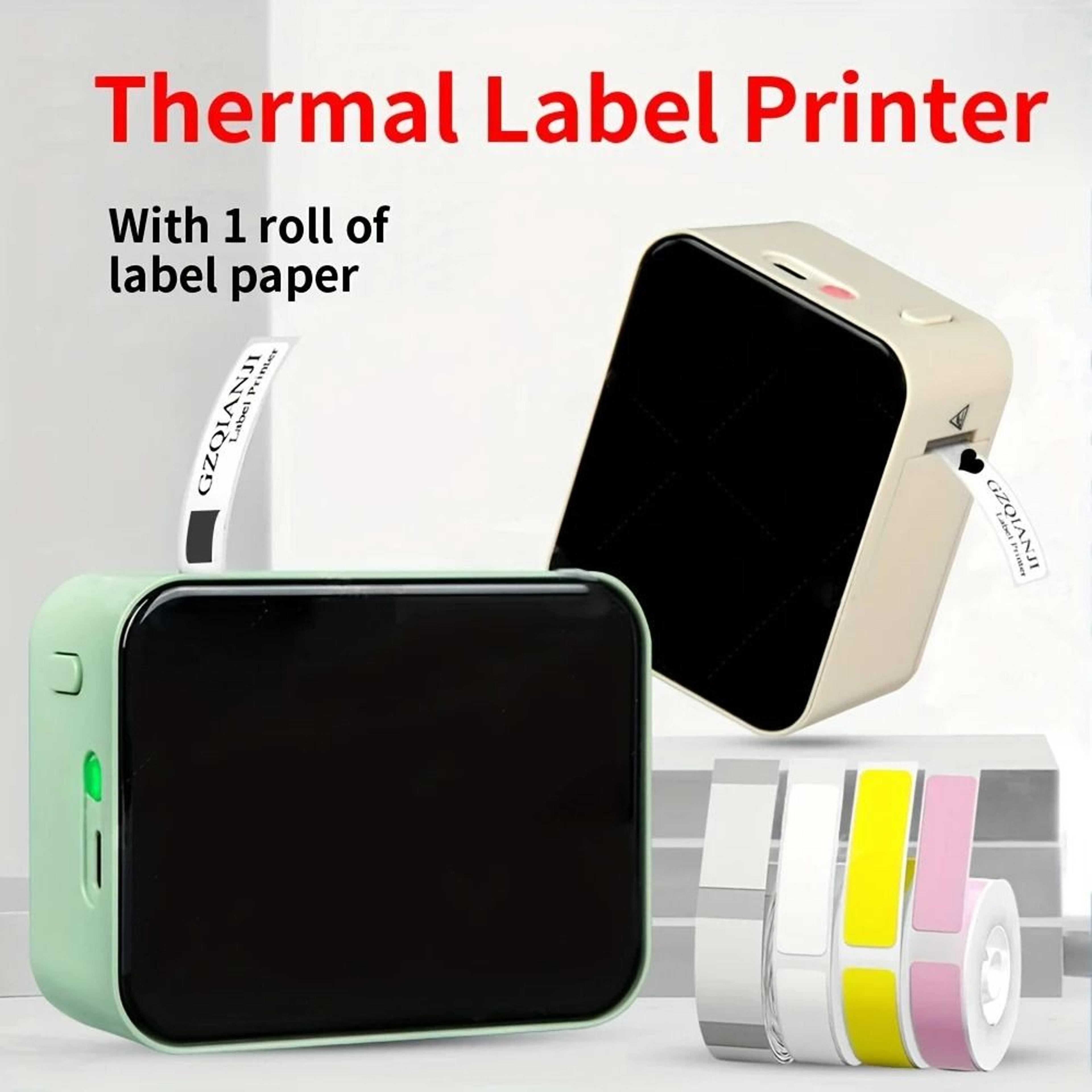 portable bluetooth thermal label printer
