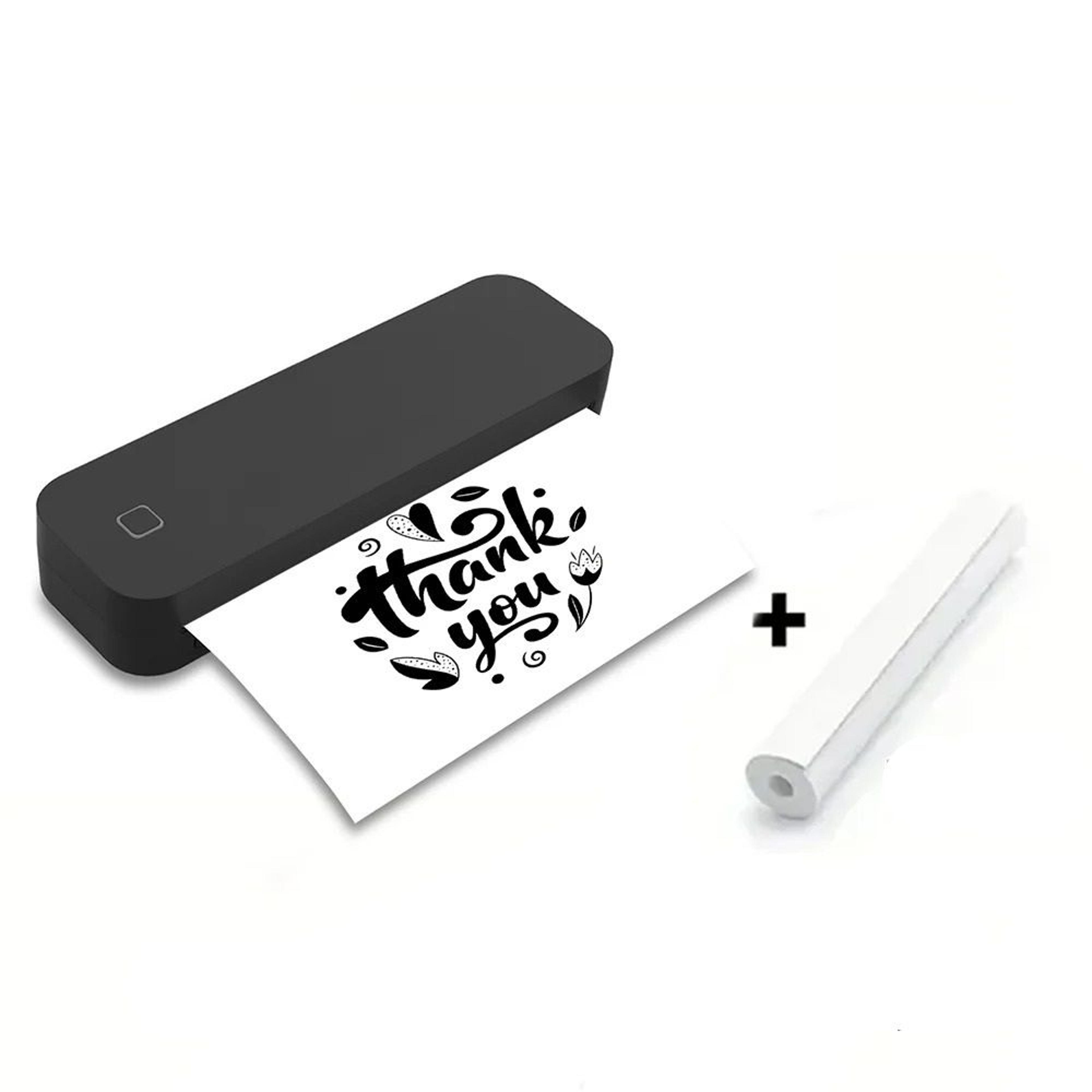 portable a4 wireless thermal tattoo & document printer dual stencil & a4