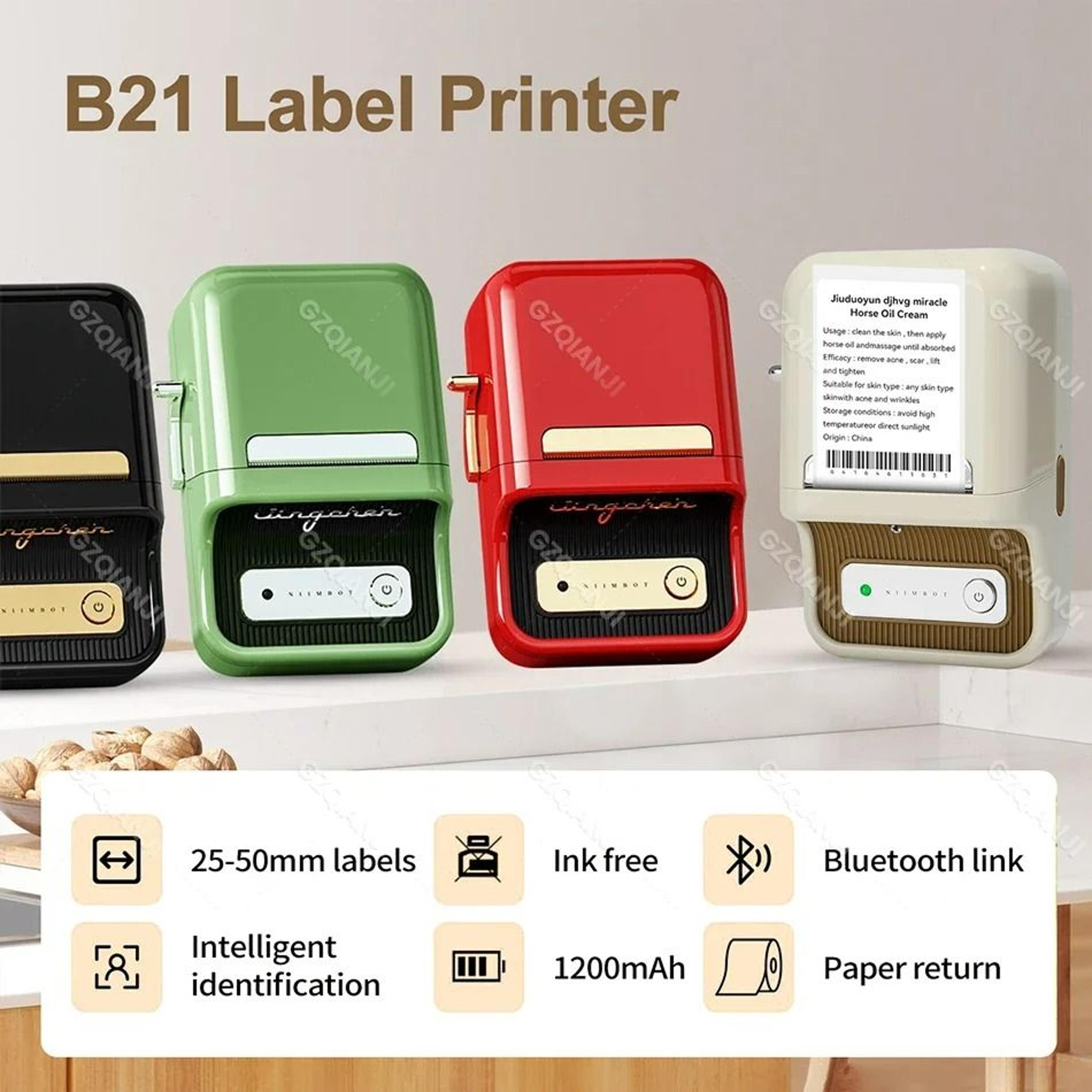 Retro Typewriter Wireless Labeling Station 2