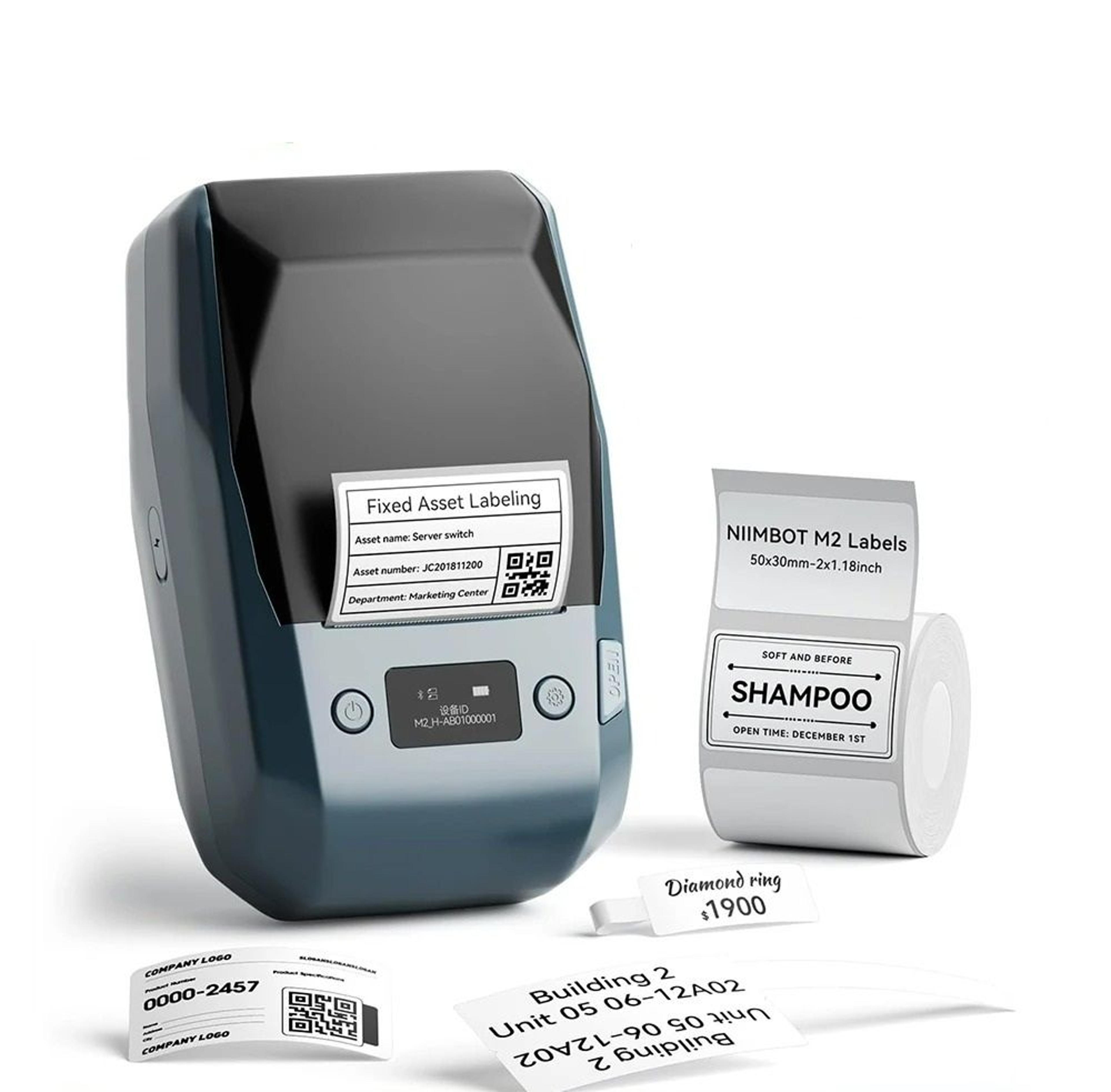 heavy-duty 300 dpi industrial wireless label printer