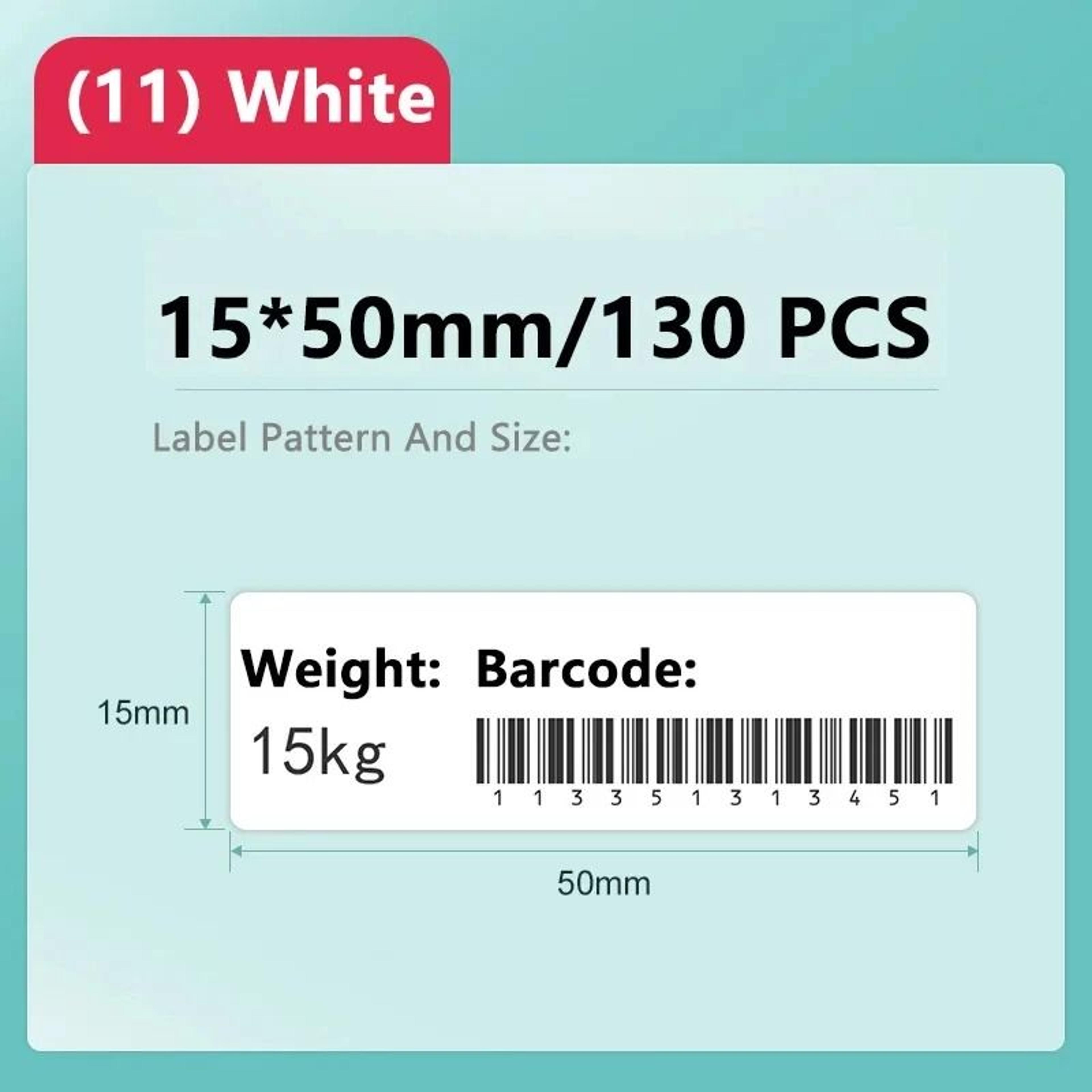 Waterproof Thermal Label Paper Rolls For NiiMbot D11 D110  D101 8