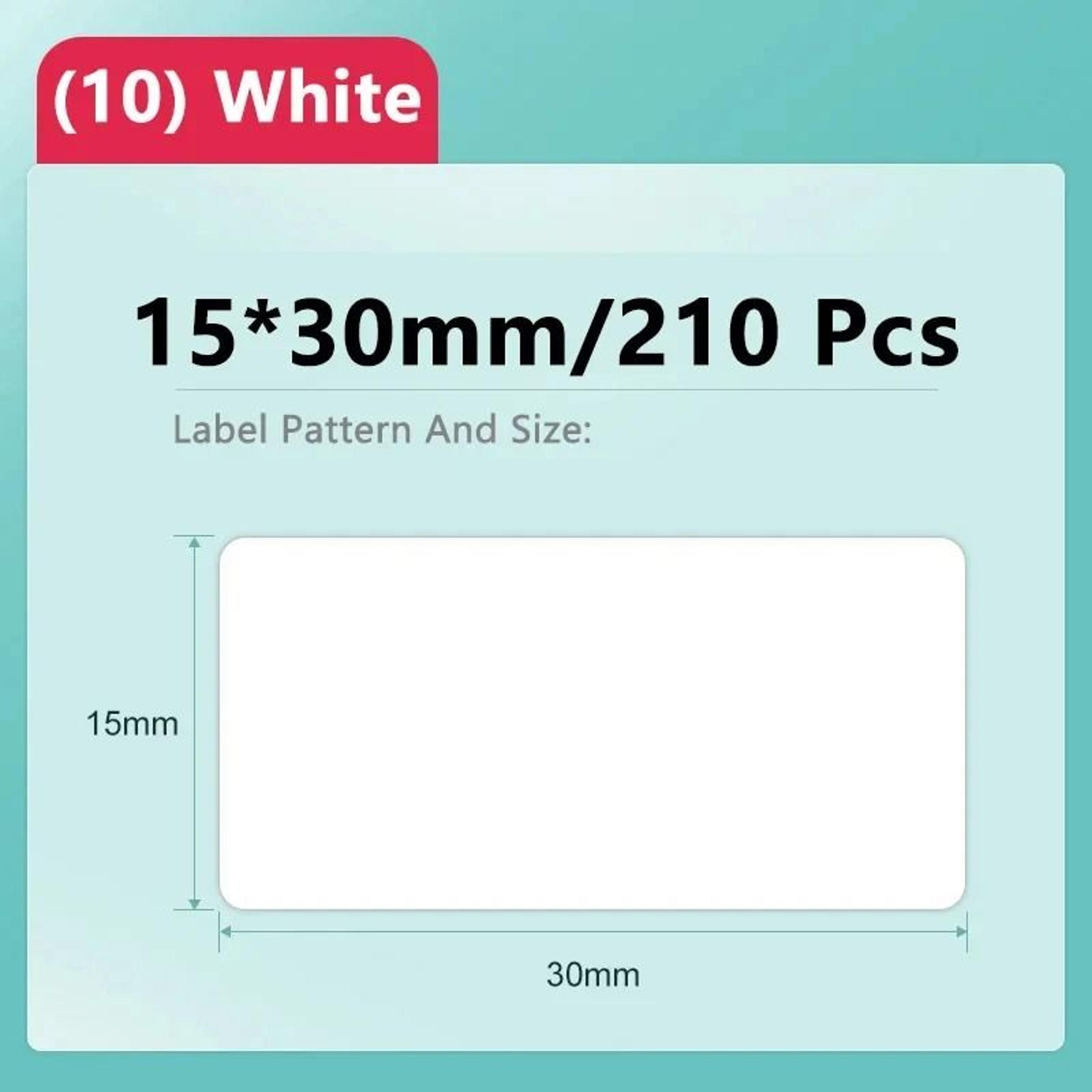 Waterproof Thermal Label Paper Rolls For NiiMbot D11 D110  D101 7