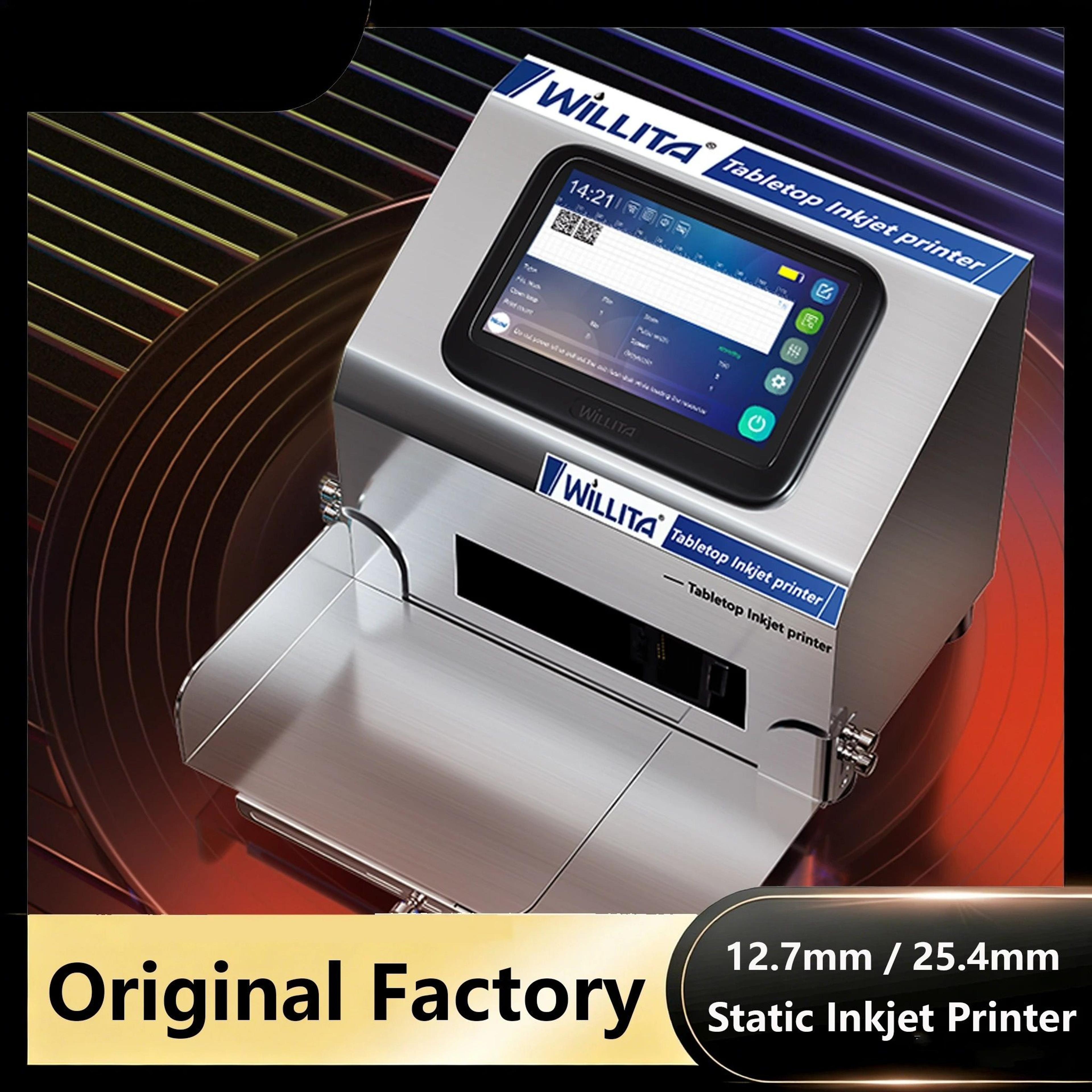 desktop static intelligent inkjet printer 5-inch hd touchscreen