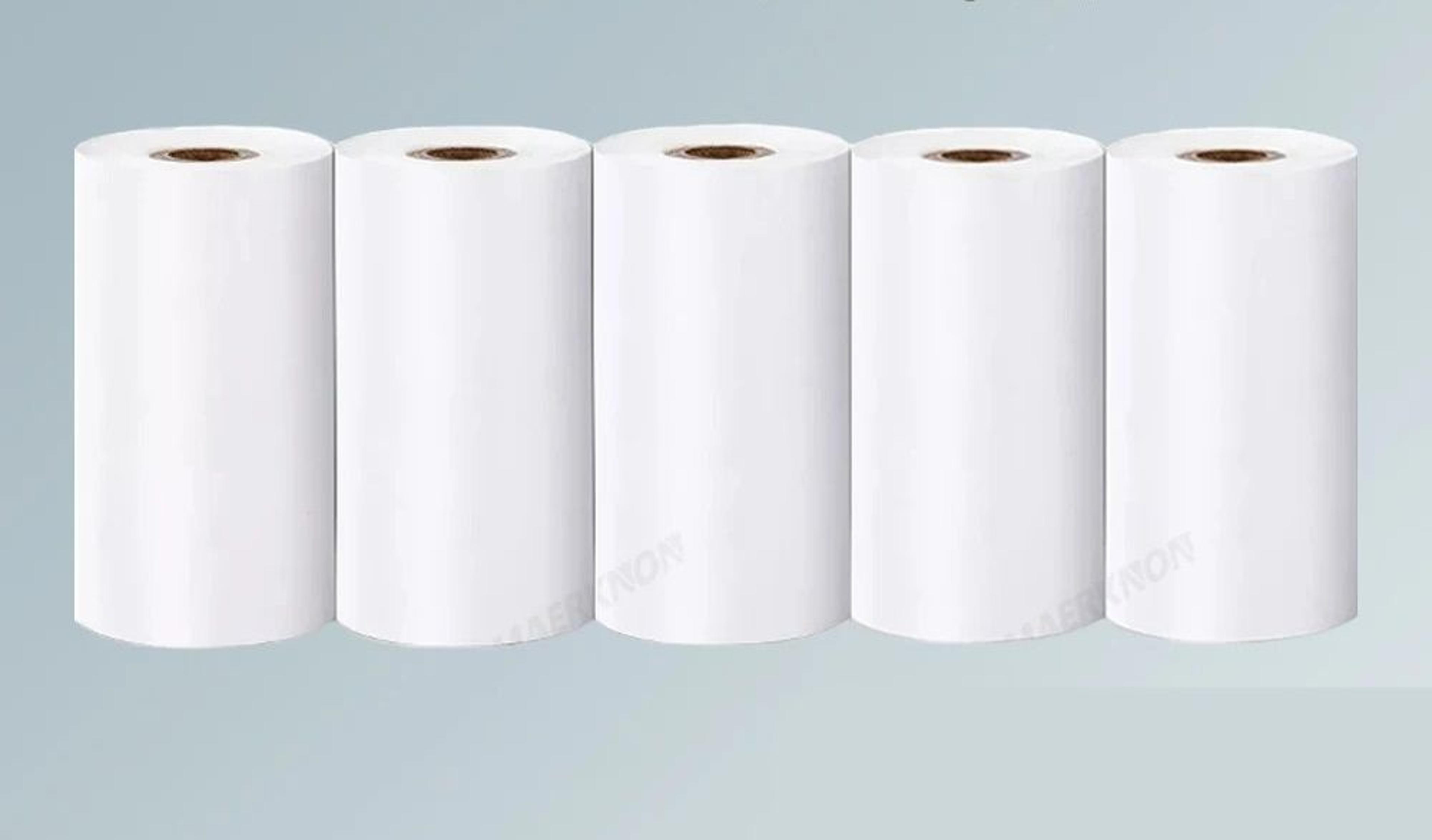non-adhesive continuous thermal paper rolls